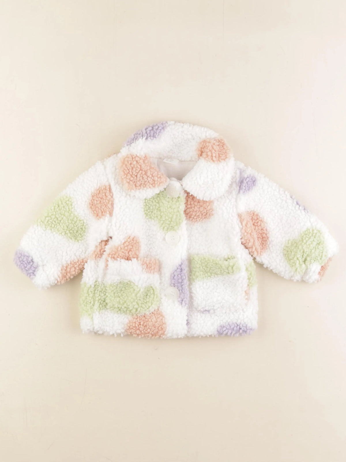 H&M - veste multicolore - 4/6 mois