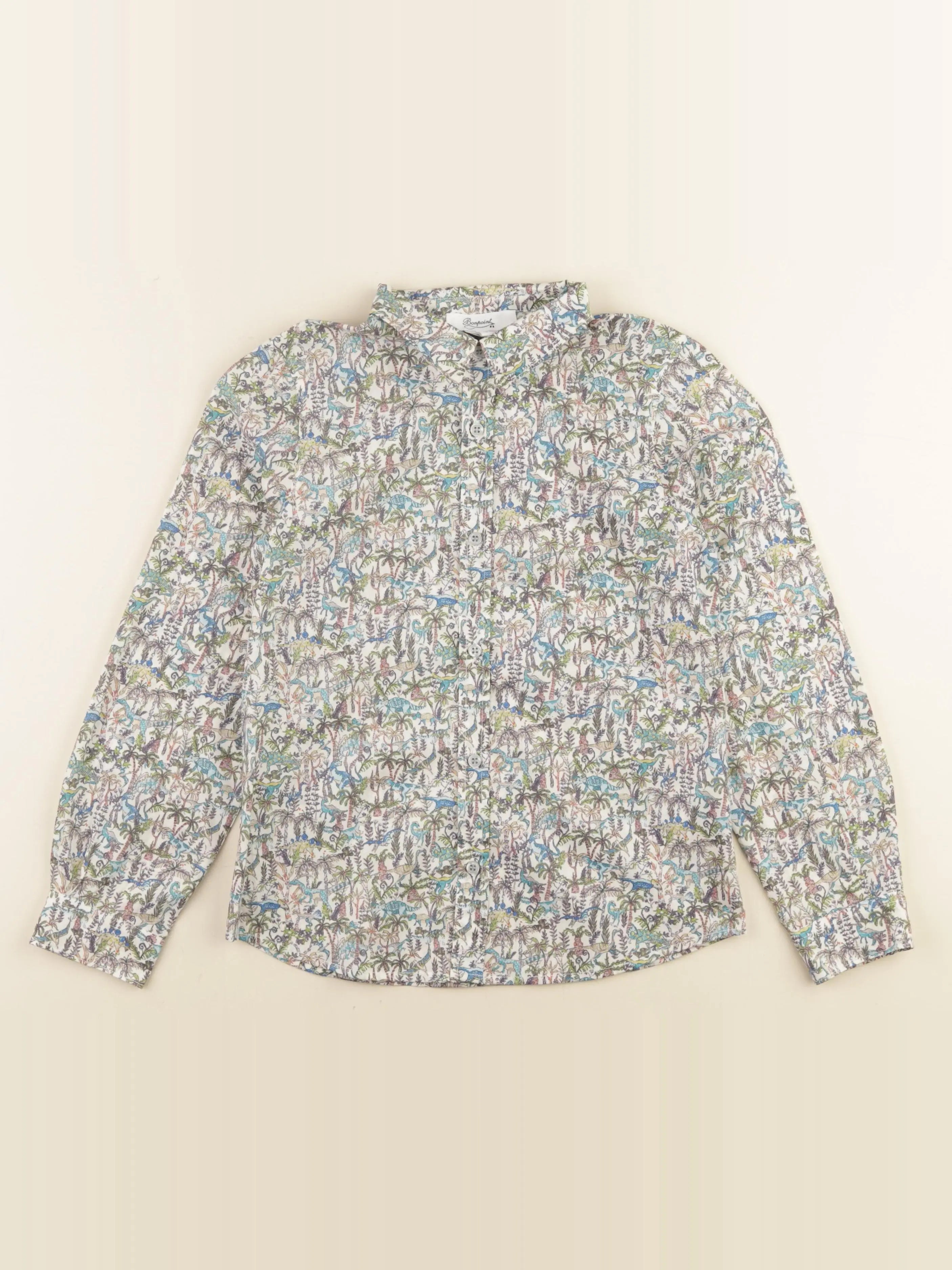 Bonpoint - chemise multicolore - 8 ans