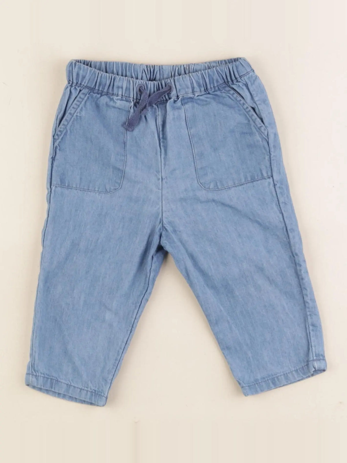 Cyrillus - pantalon bleu - 6 mois