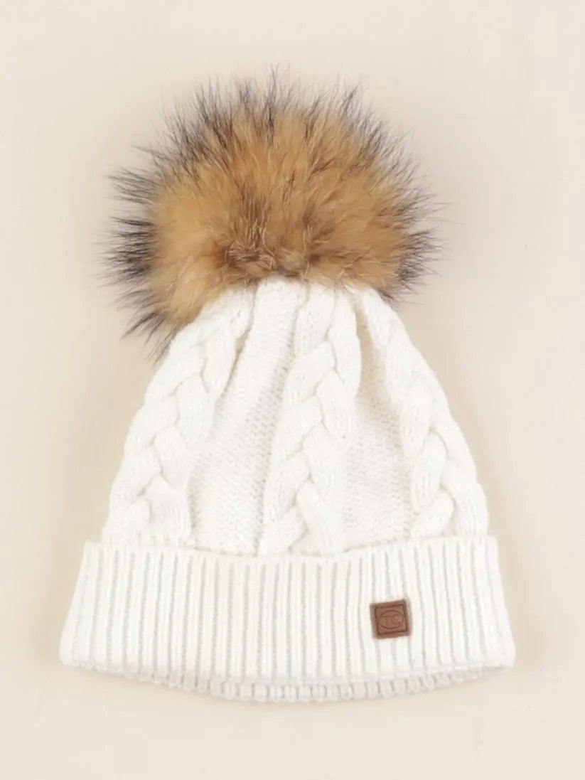 Tartine & Chocolat - bonnet blanc - 18/36 mois