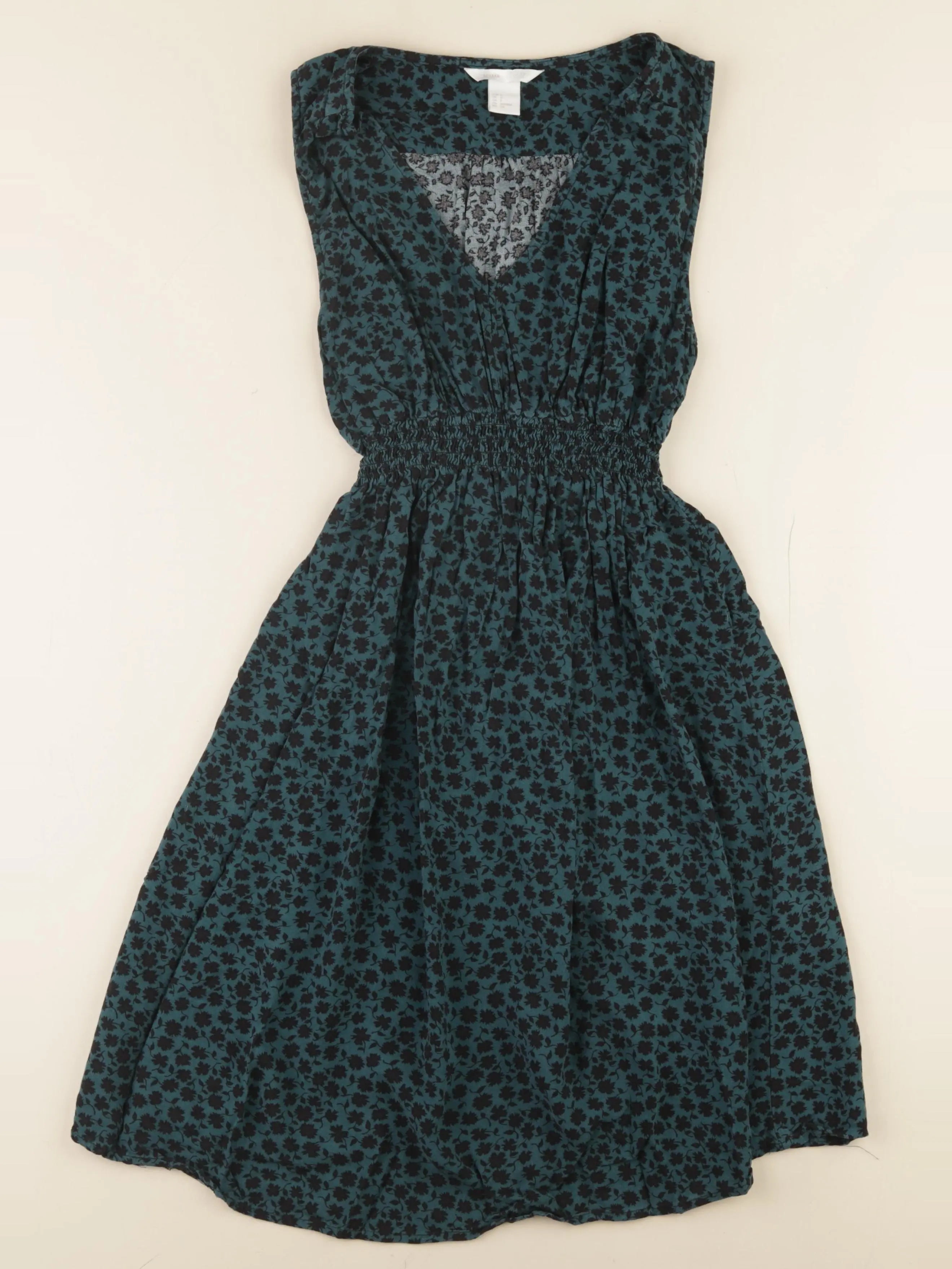 H&M - robe grossesse vert - s