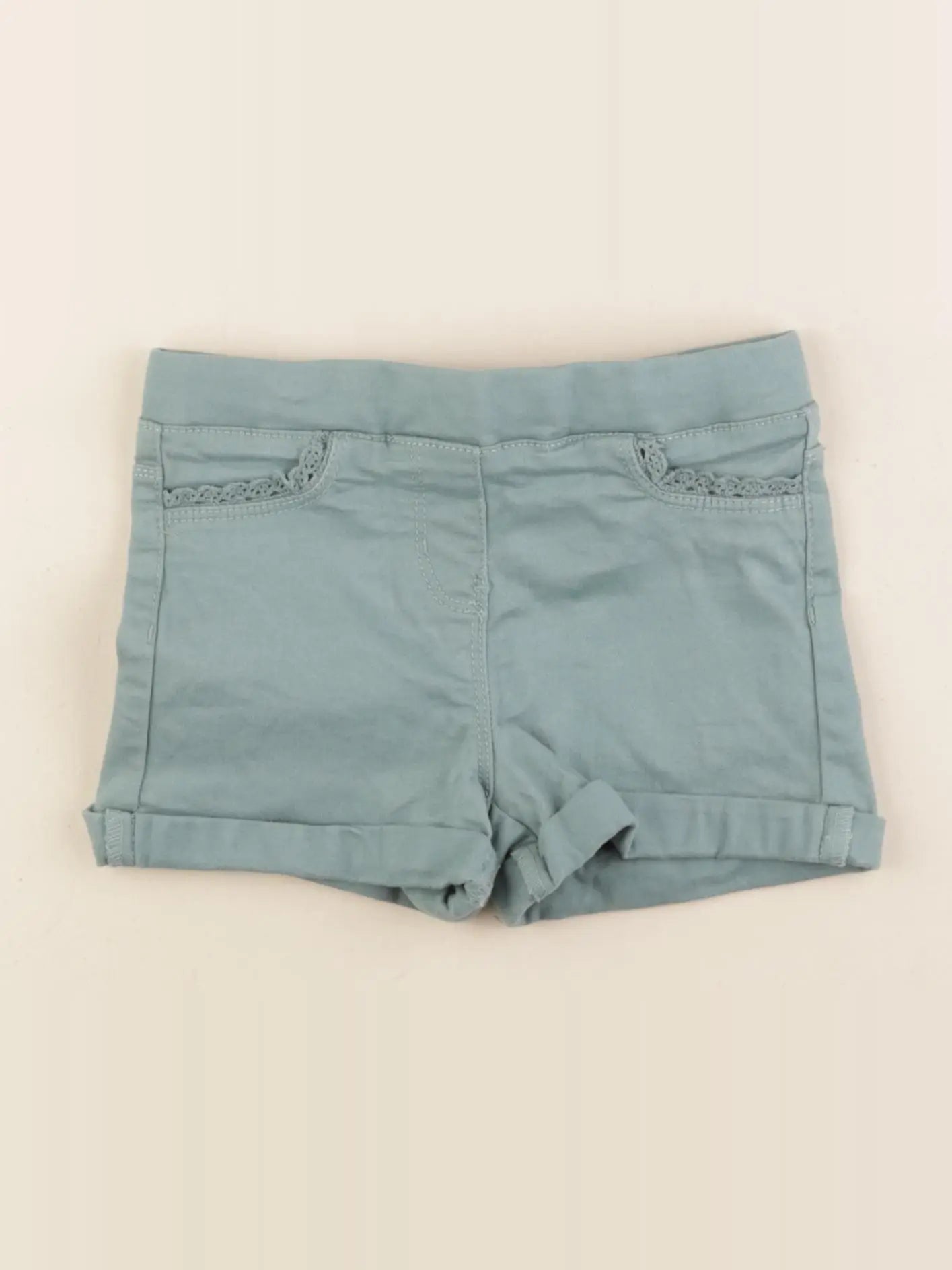 Vertbaudet - short vert - 5 ans