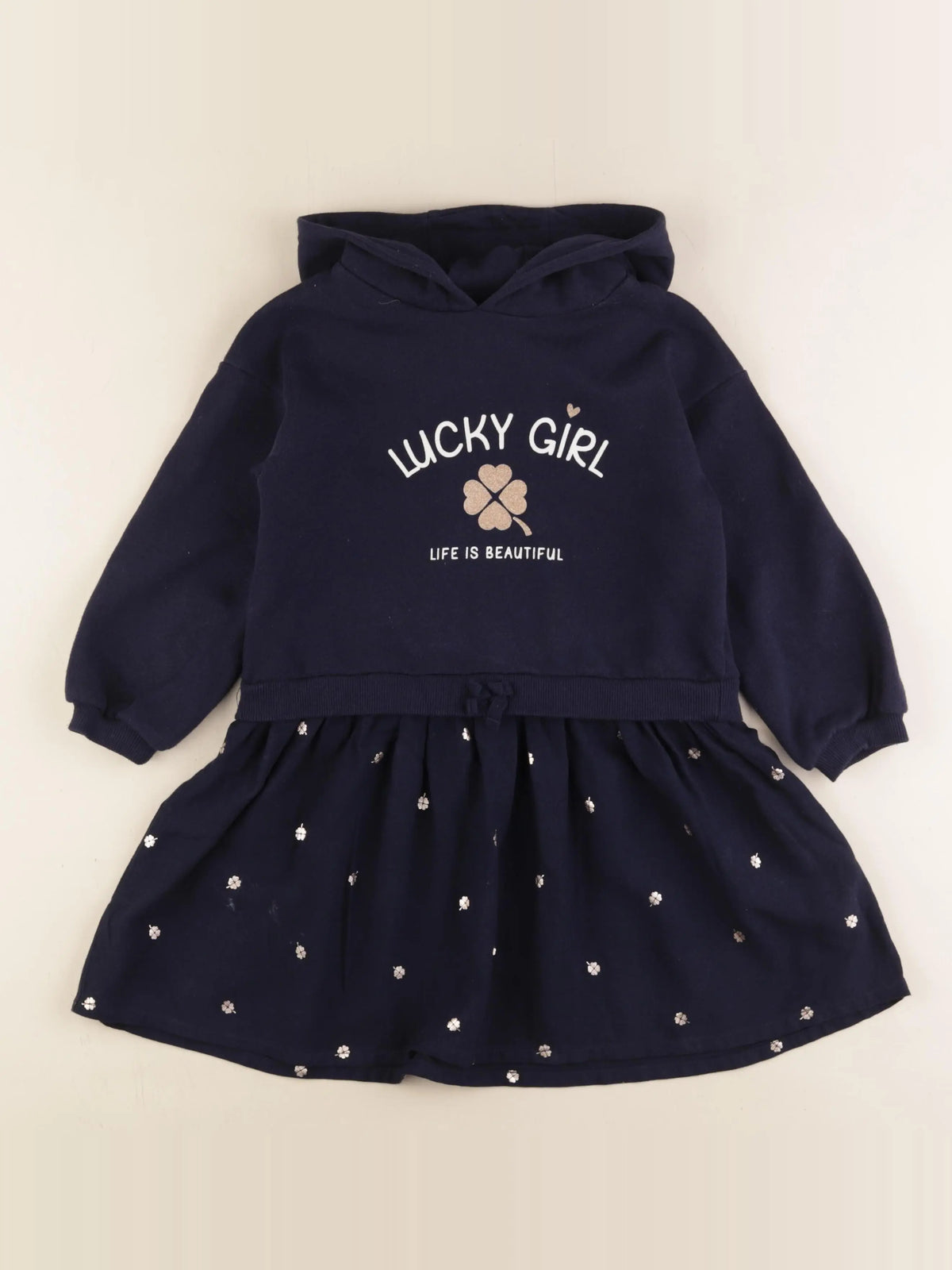 Vertbaudet - robe bleu - 5 ans