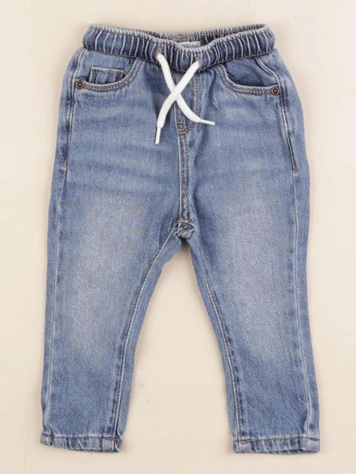 Vertbaudet - jean bleu - 6 mois