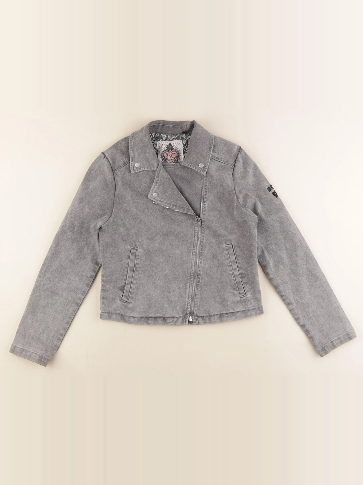 IKKS - veste gris - 12 ans