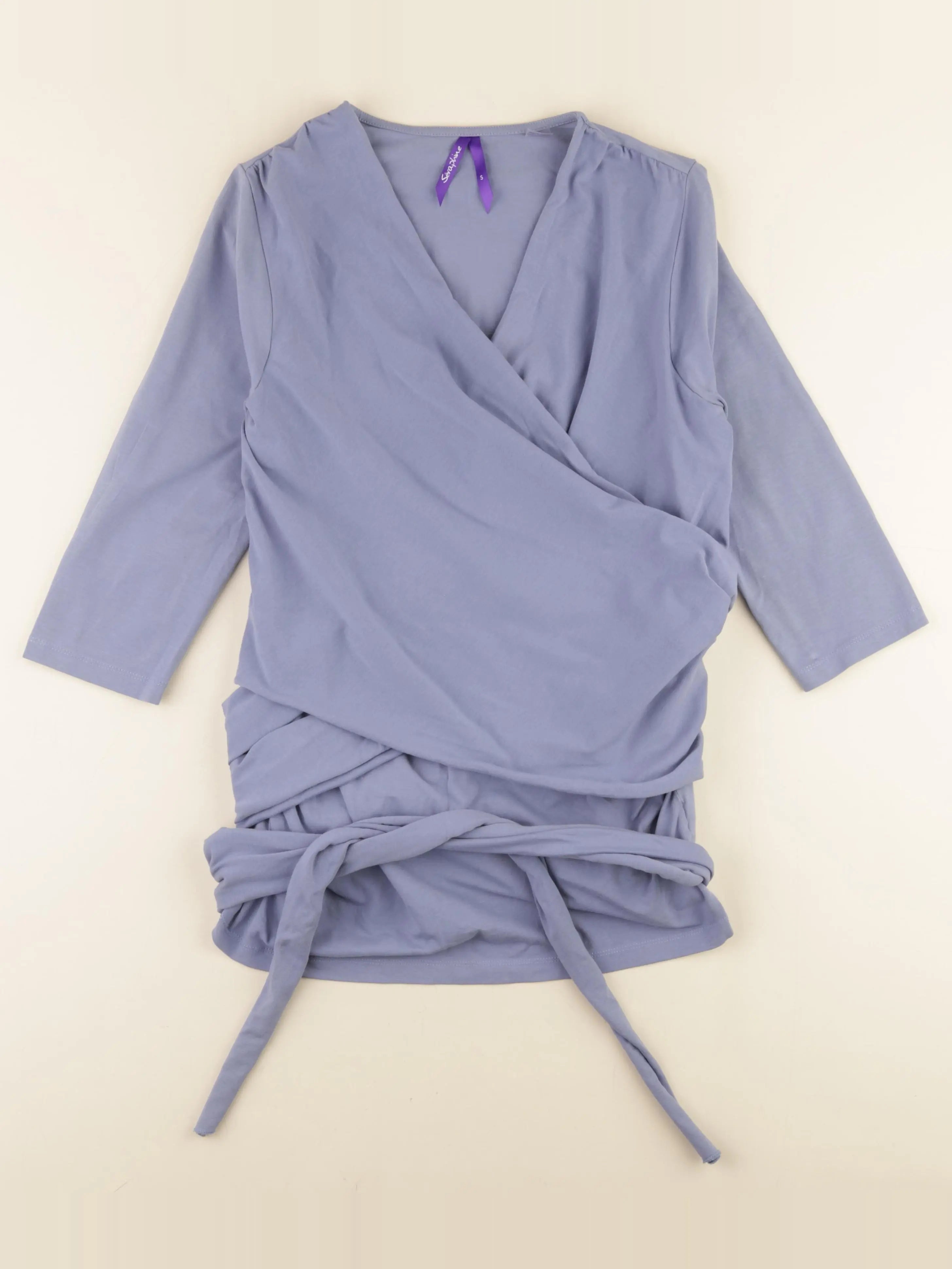 Seraphine - tee-shirt de portage bleu - s