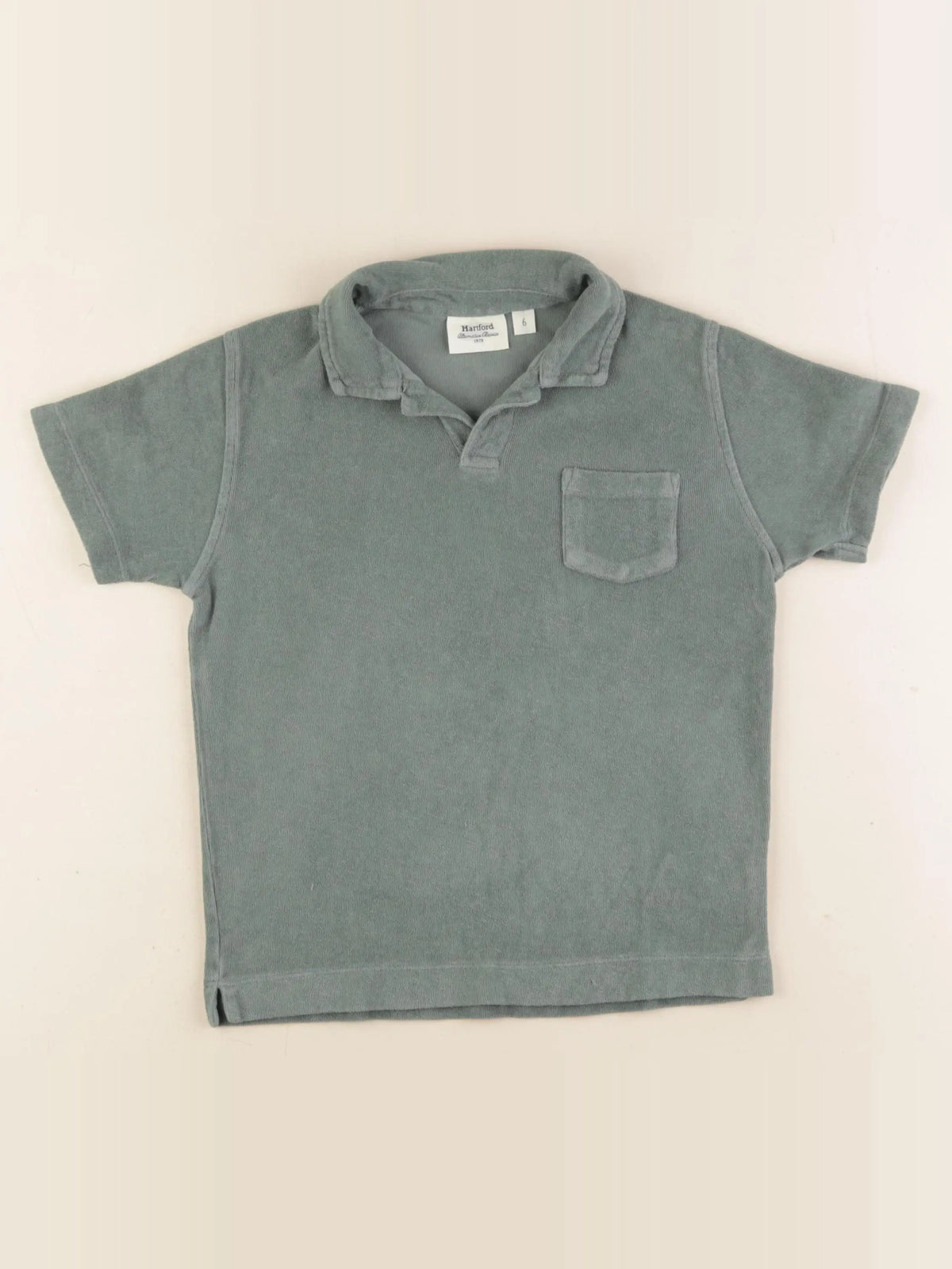 Hartford - polo vert - 6 ans