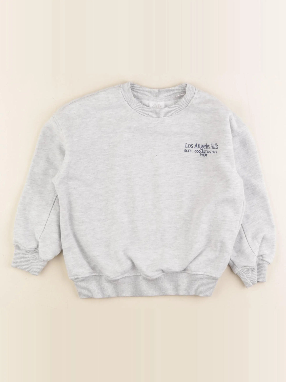 Zara - sweat gris - 6 ans