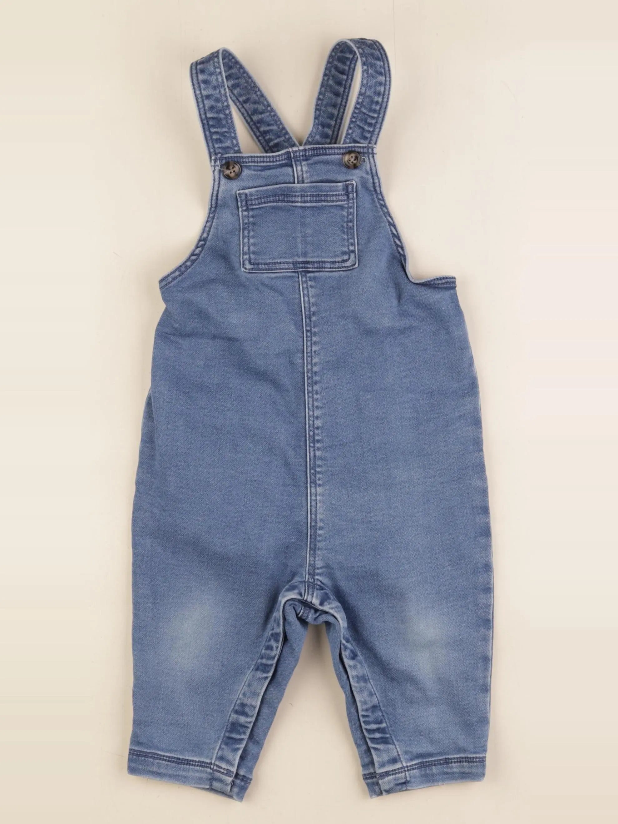 Petit Bateau - salopette bleu - 18 mois