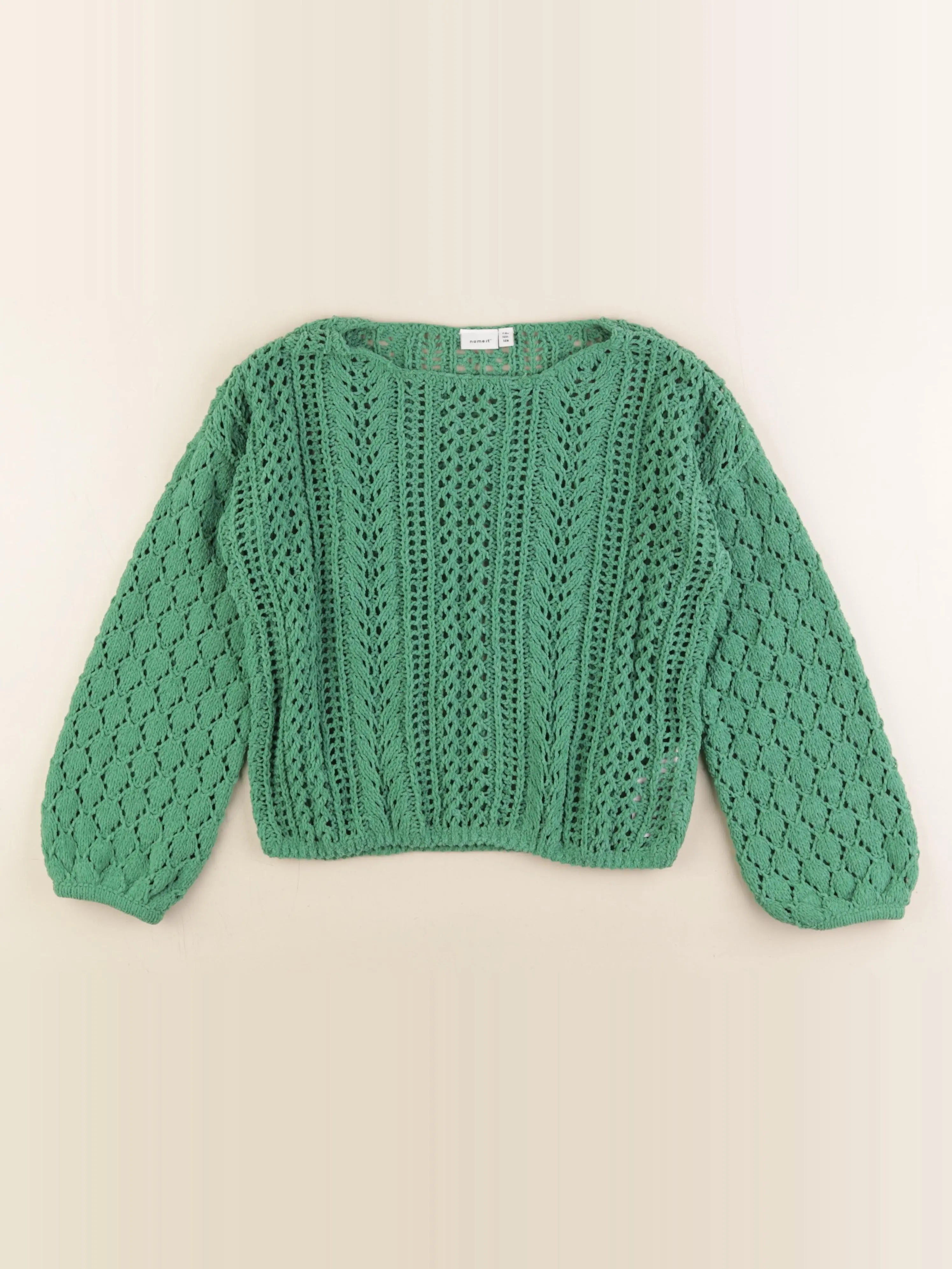 Name it - pull vert - 7/8 ans