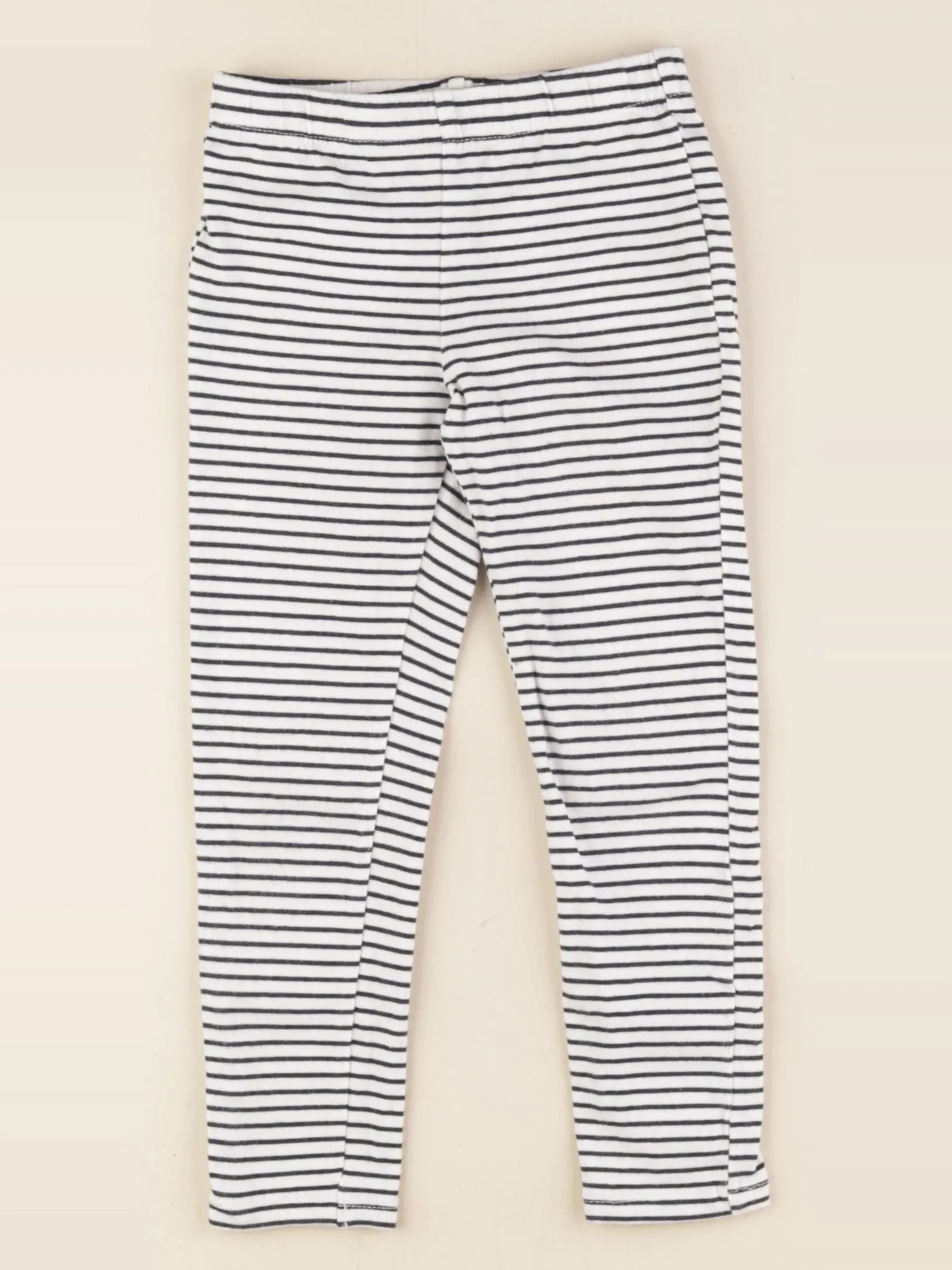 Vertbaudet - legging blanc, bleu - 5 ans
