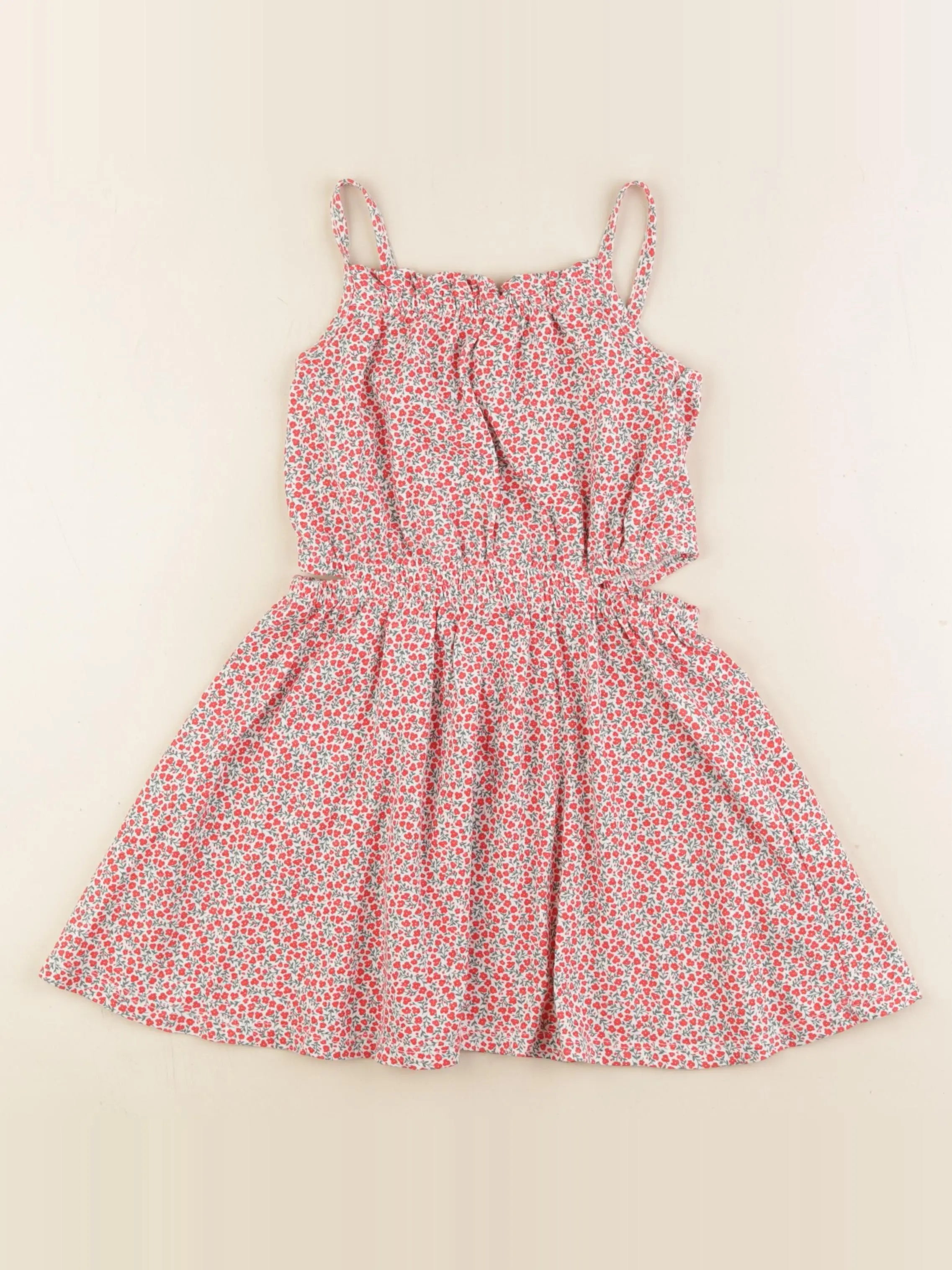 Vertbaudet - robe rouge - 4 ans