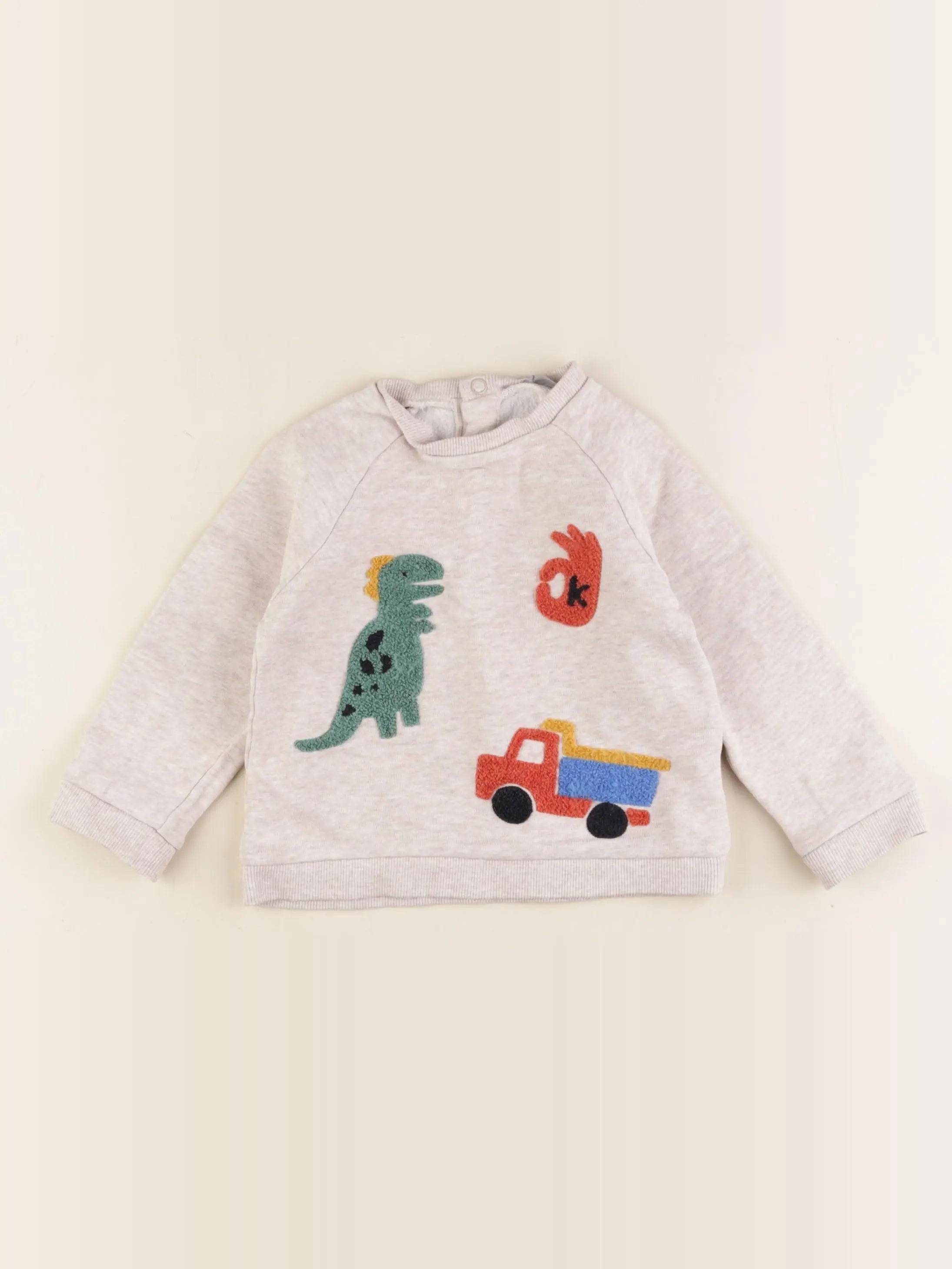 Boutchou - sweat beige - 24 mois