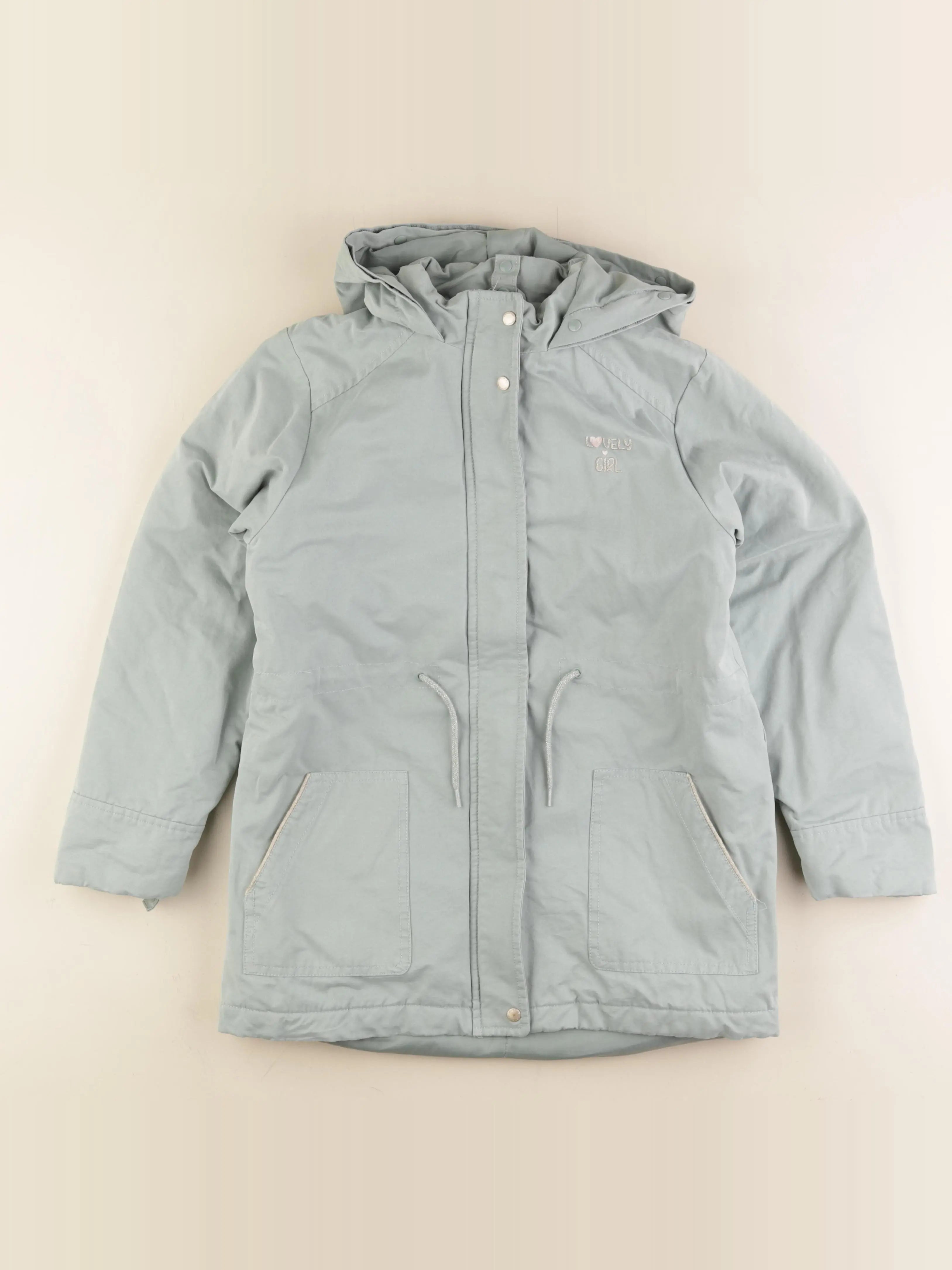 Vertbaudet - parka vert - 12 ans