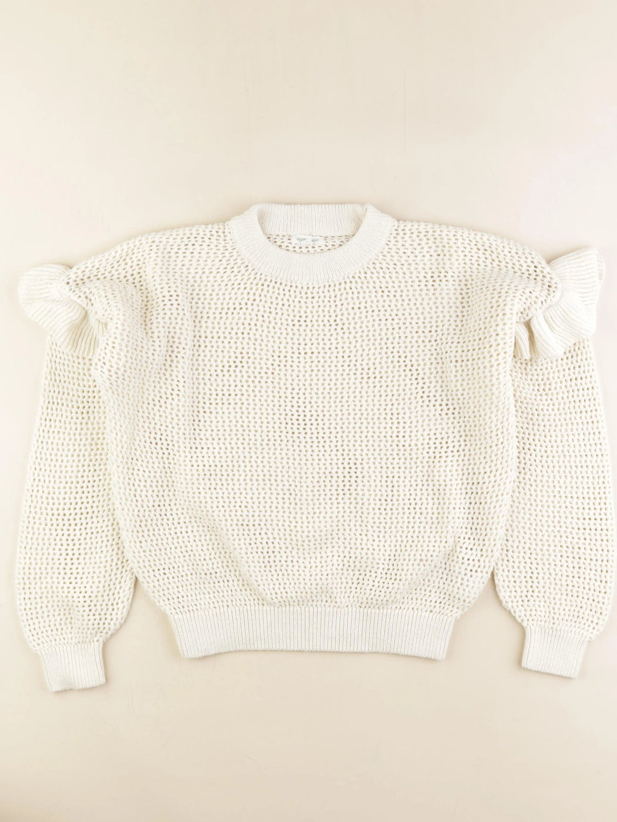 Vertbaudet - pull blanc - 12 ans