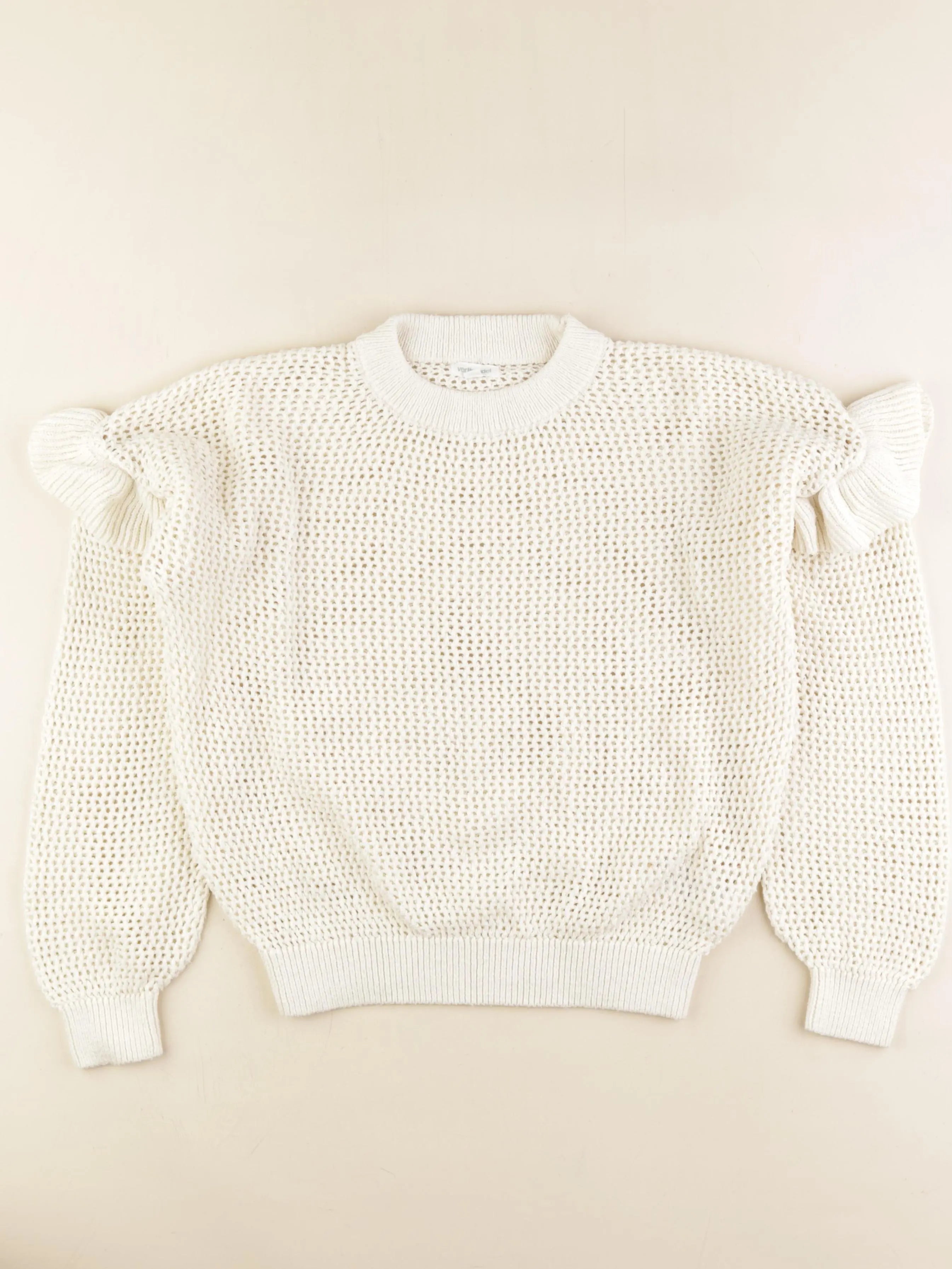 Vertbaudet - pull blanc - 12 ans