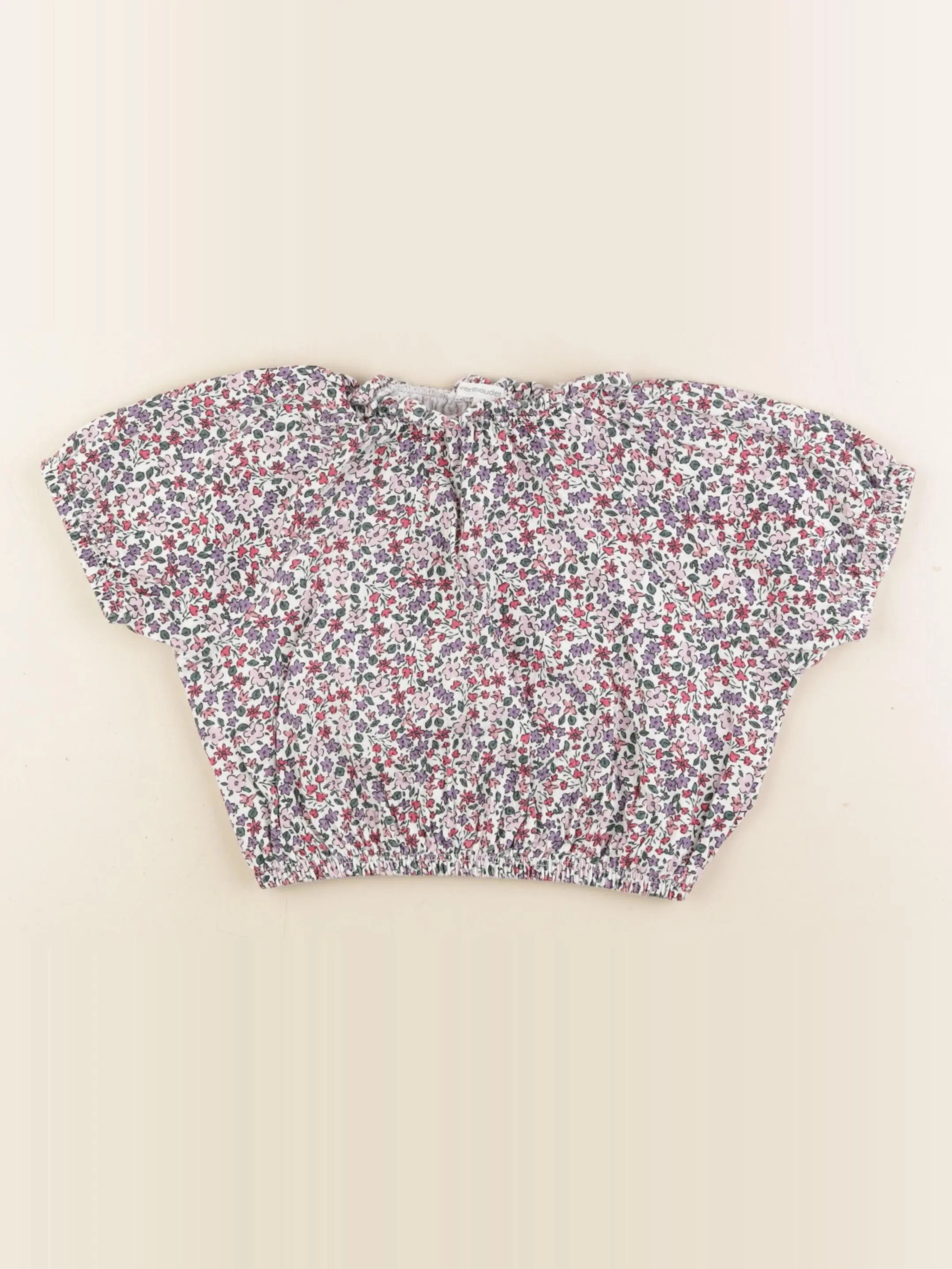 Vertbaudet - tee-shirt multicolore - 4 ans