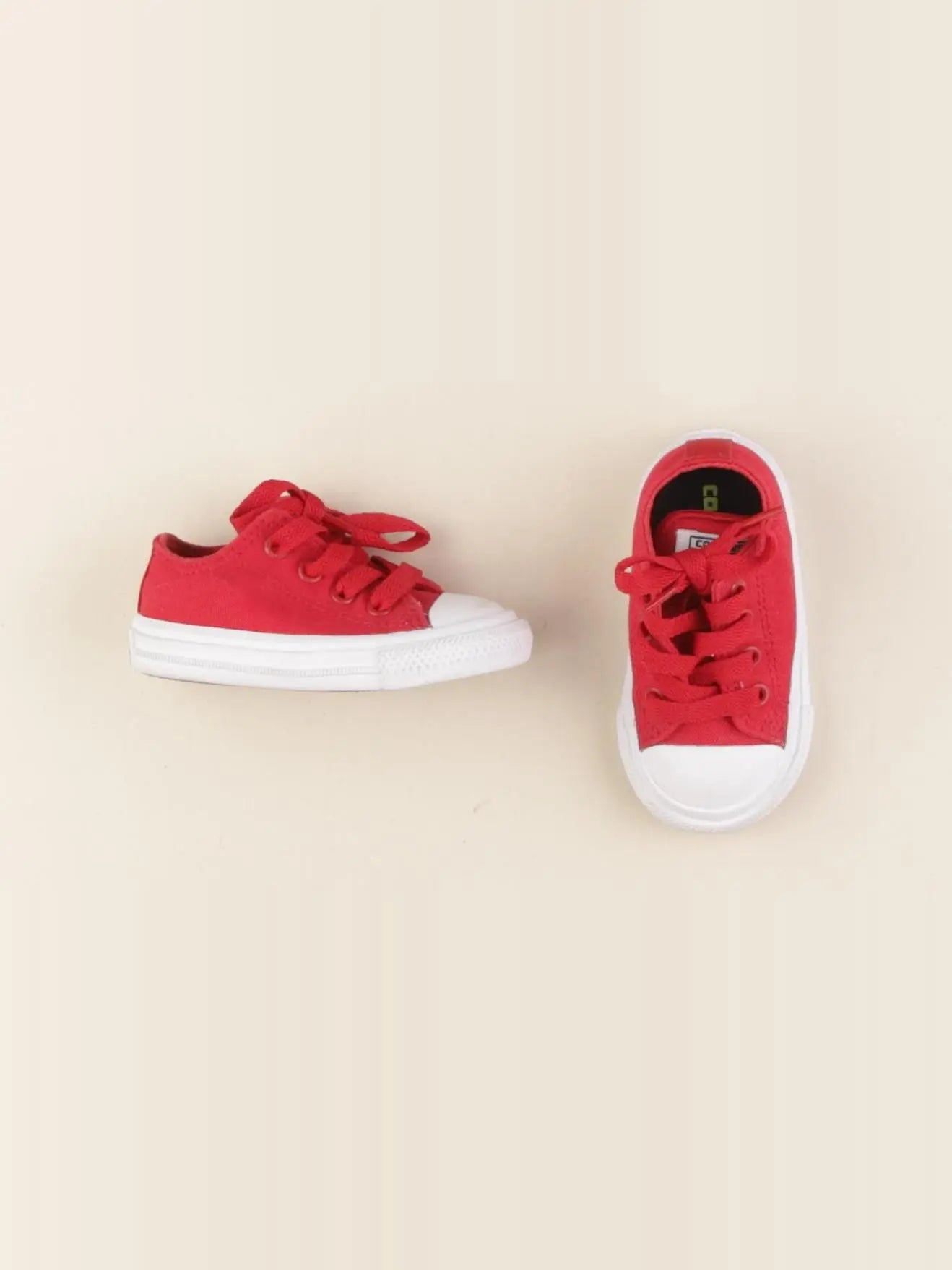Converse - baskets rouge - pointure 20