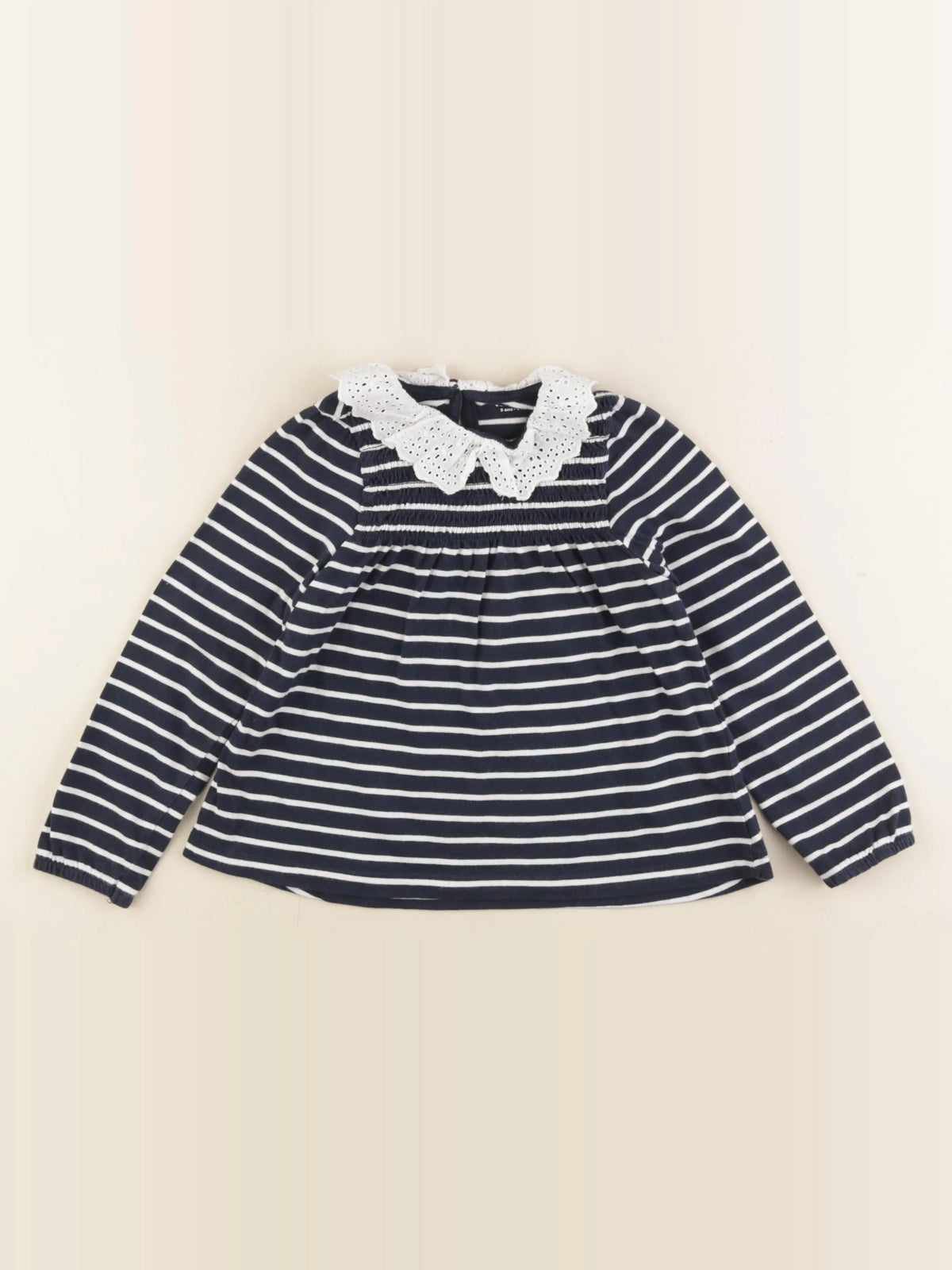 Vertbaudet - tee-shirt bleu - 5 ans