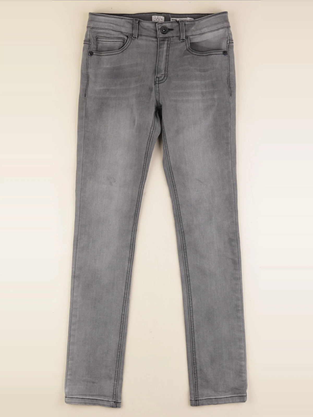 IKKS - jean gris - 14 ans