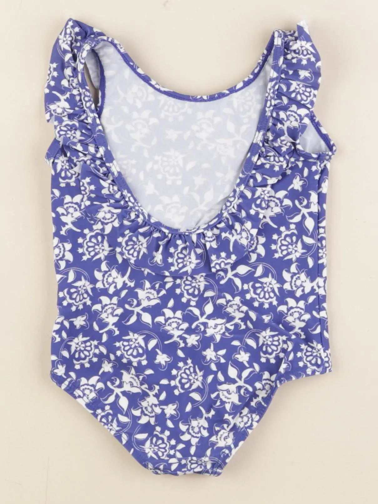 Vertbaudet - maillot de bain bleu - 18 mois