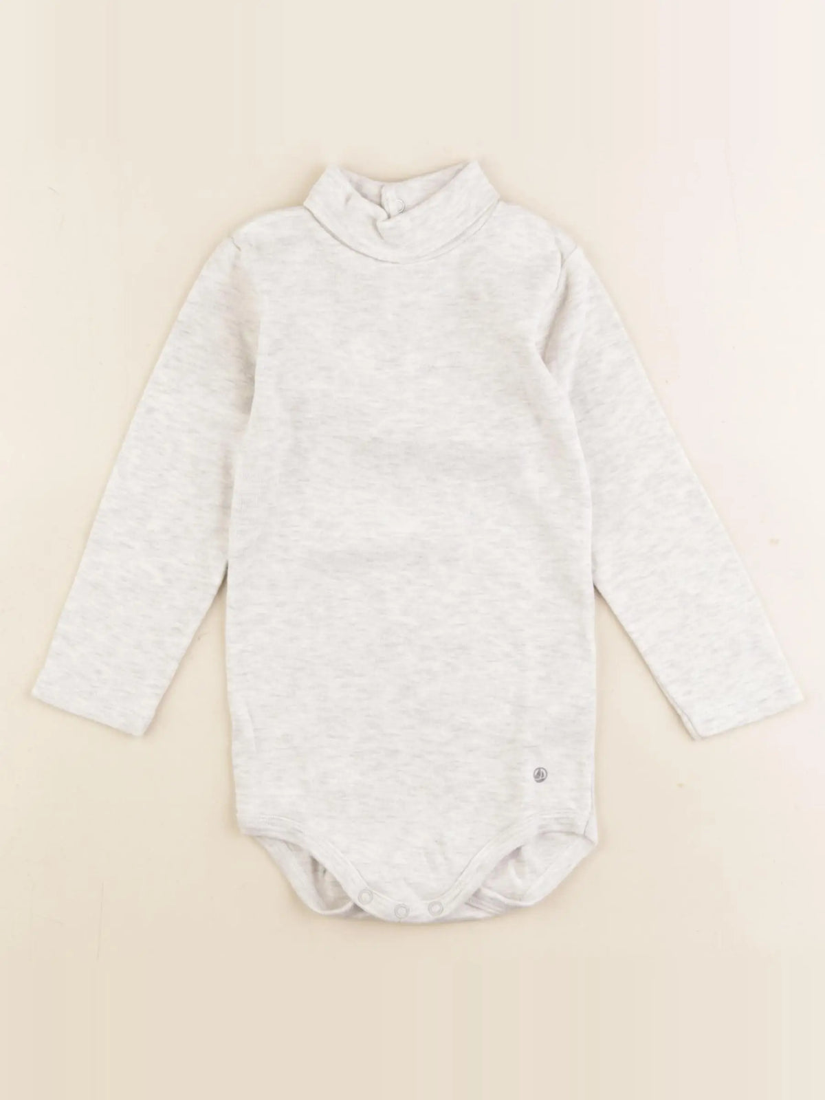 Petit Bateau - body à col blanc - 18 mois