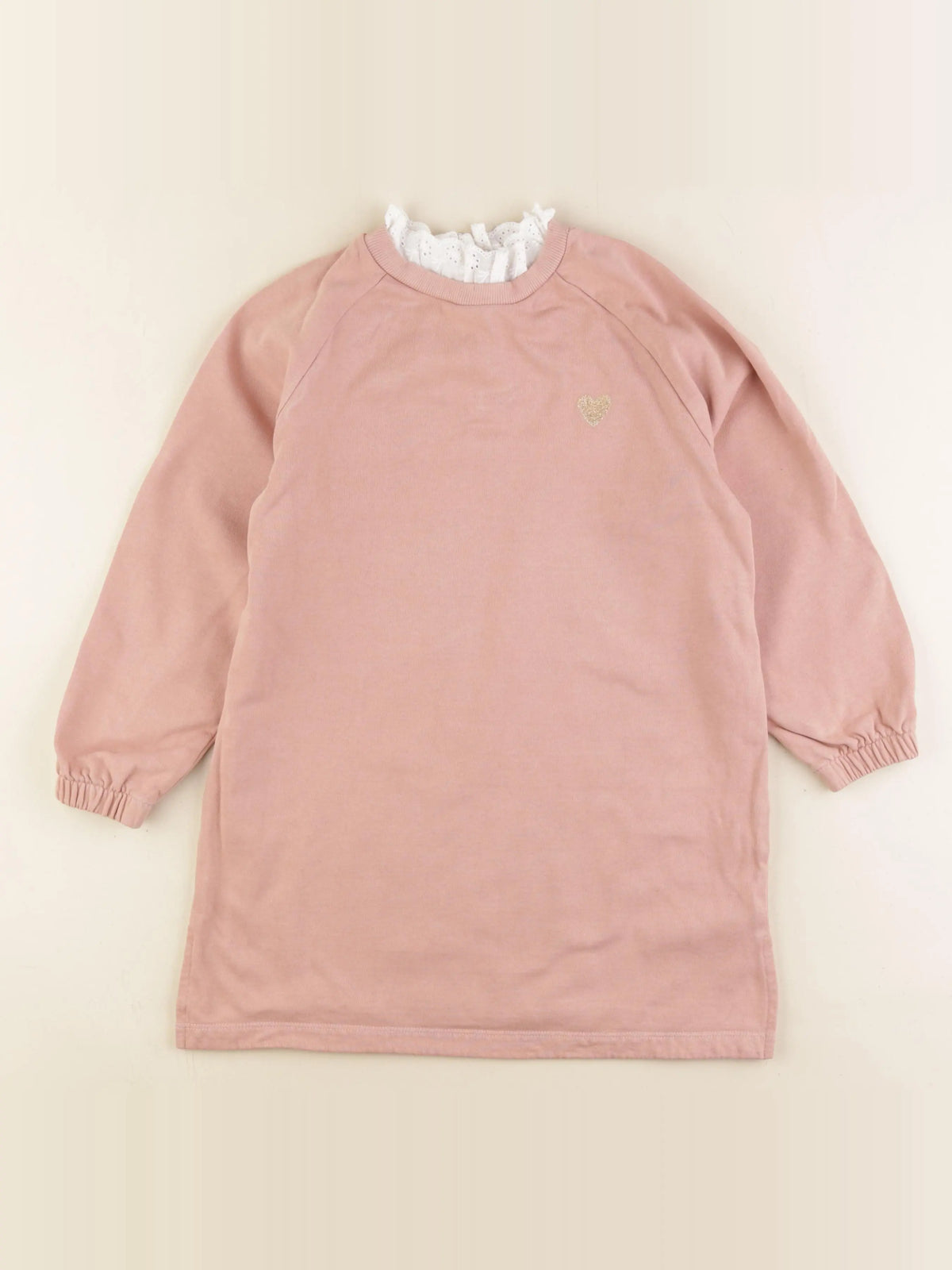 Vertbaudet - robe rose - 8 ans