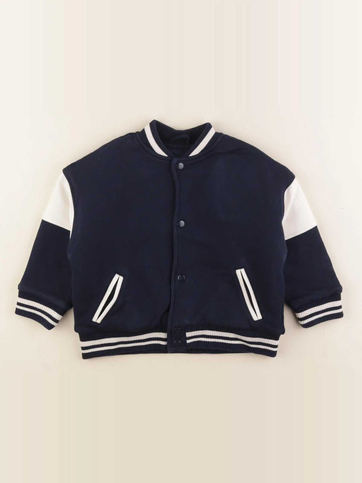 Monoprix - veste bleu - 4 ans