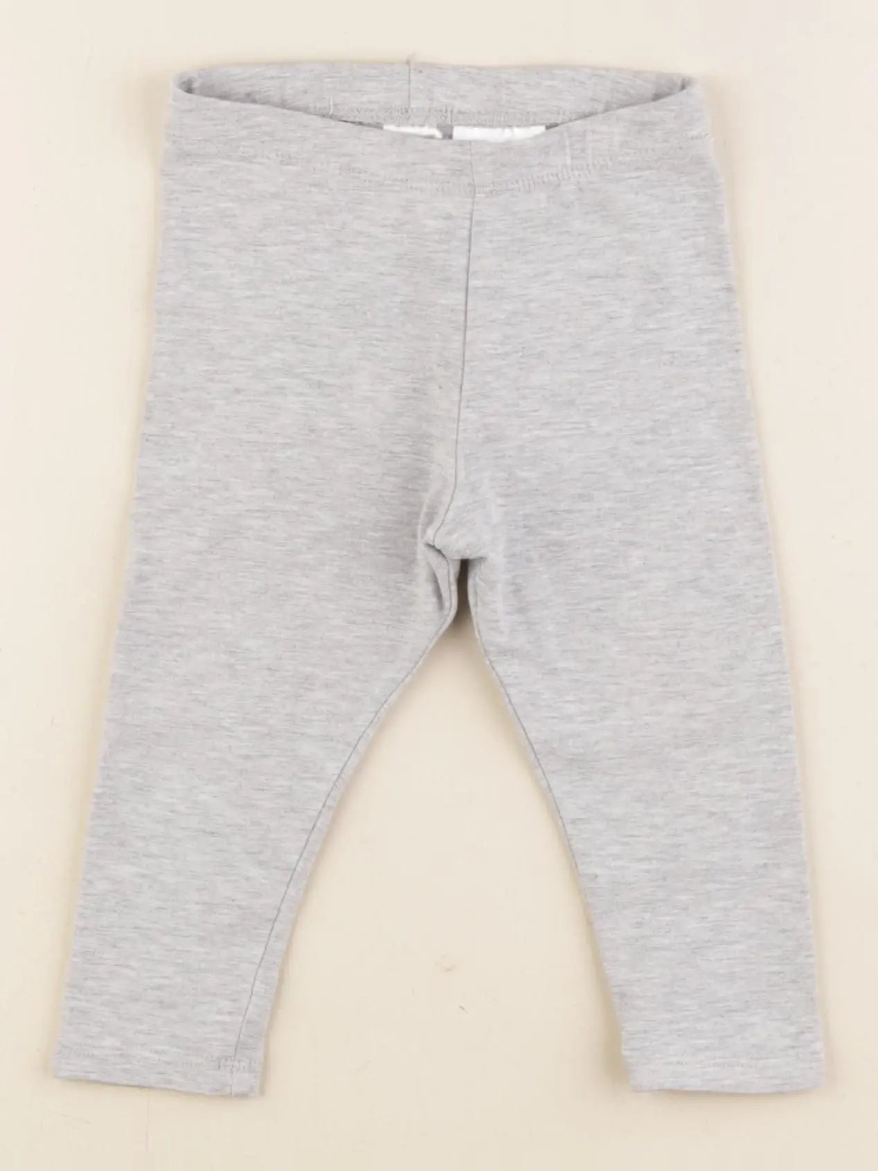 H&M - legging gris - 9/12 mois