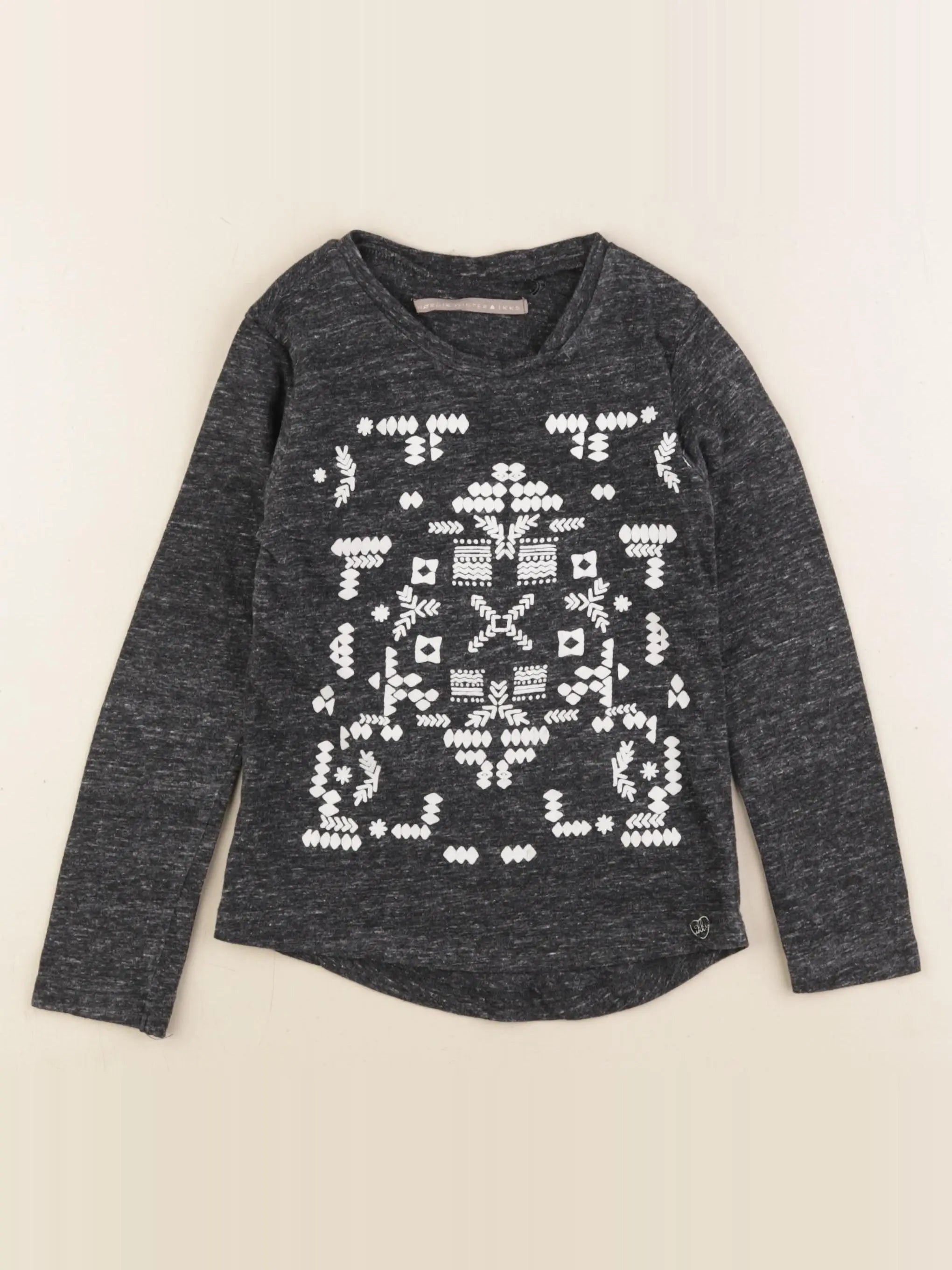 IKKS - tee-shirt gris - 5 ans