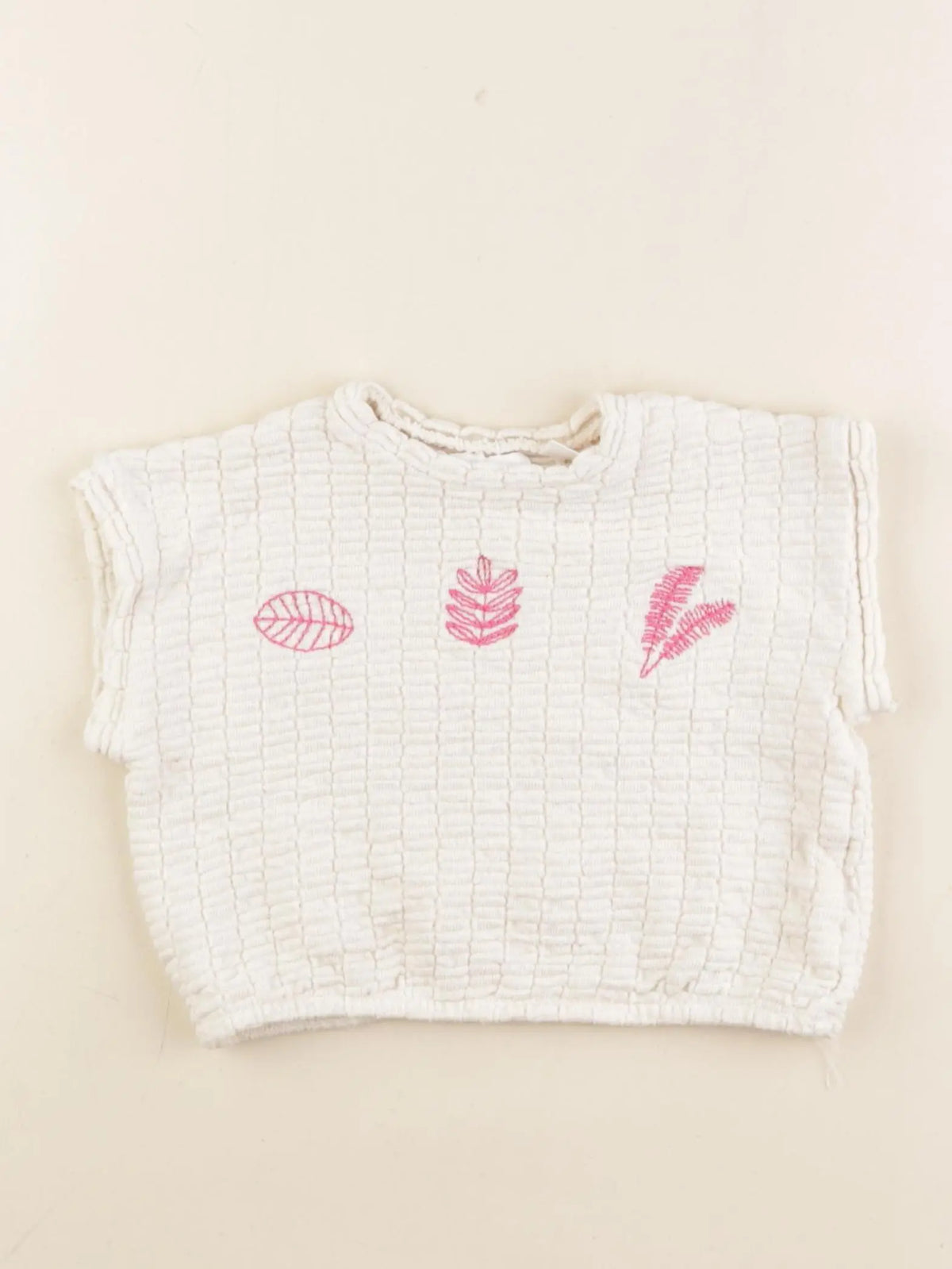 Zara - débardeur blanc - 3 ans