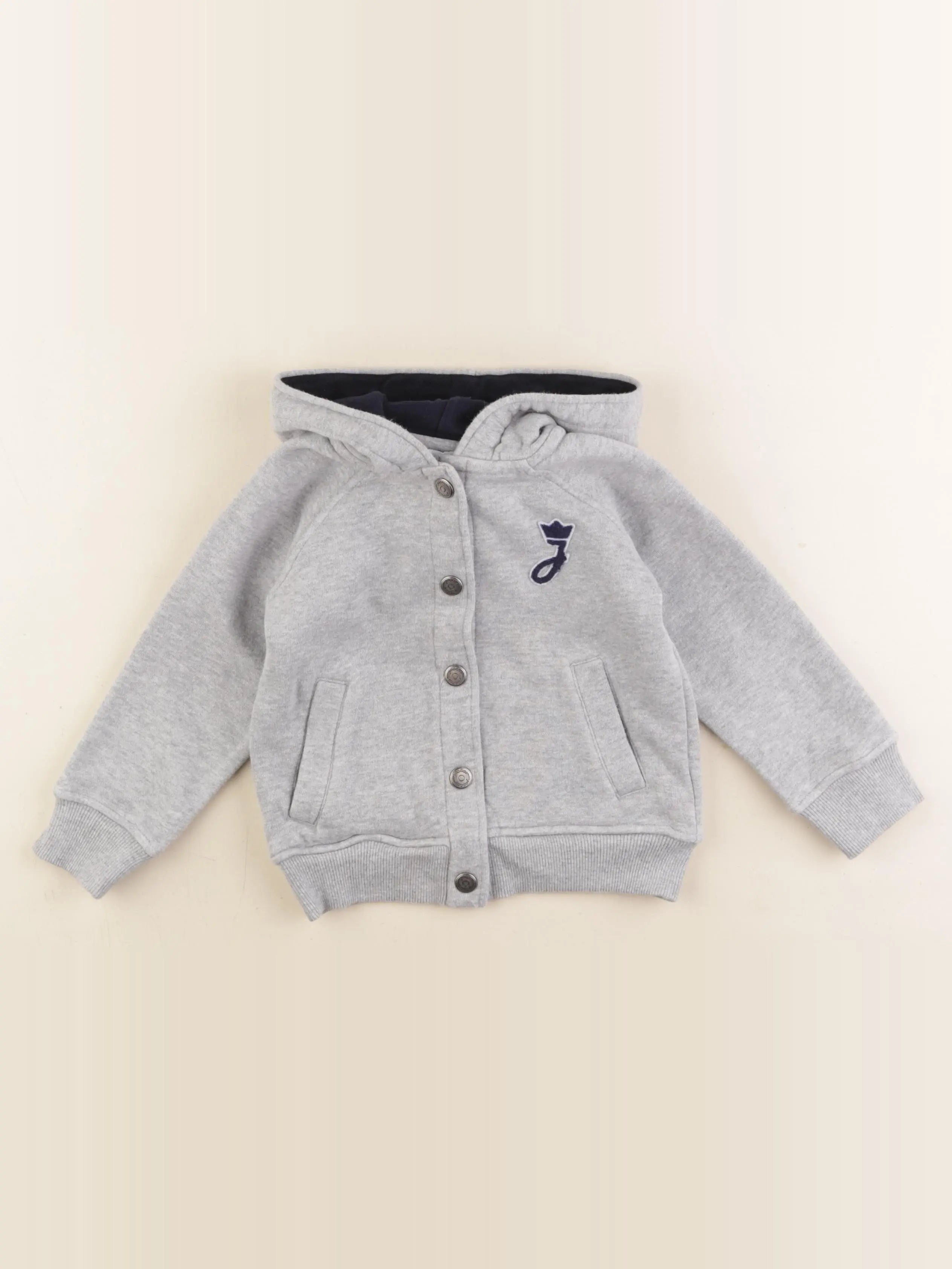 Jacadi - sweat gris - 2 ans