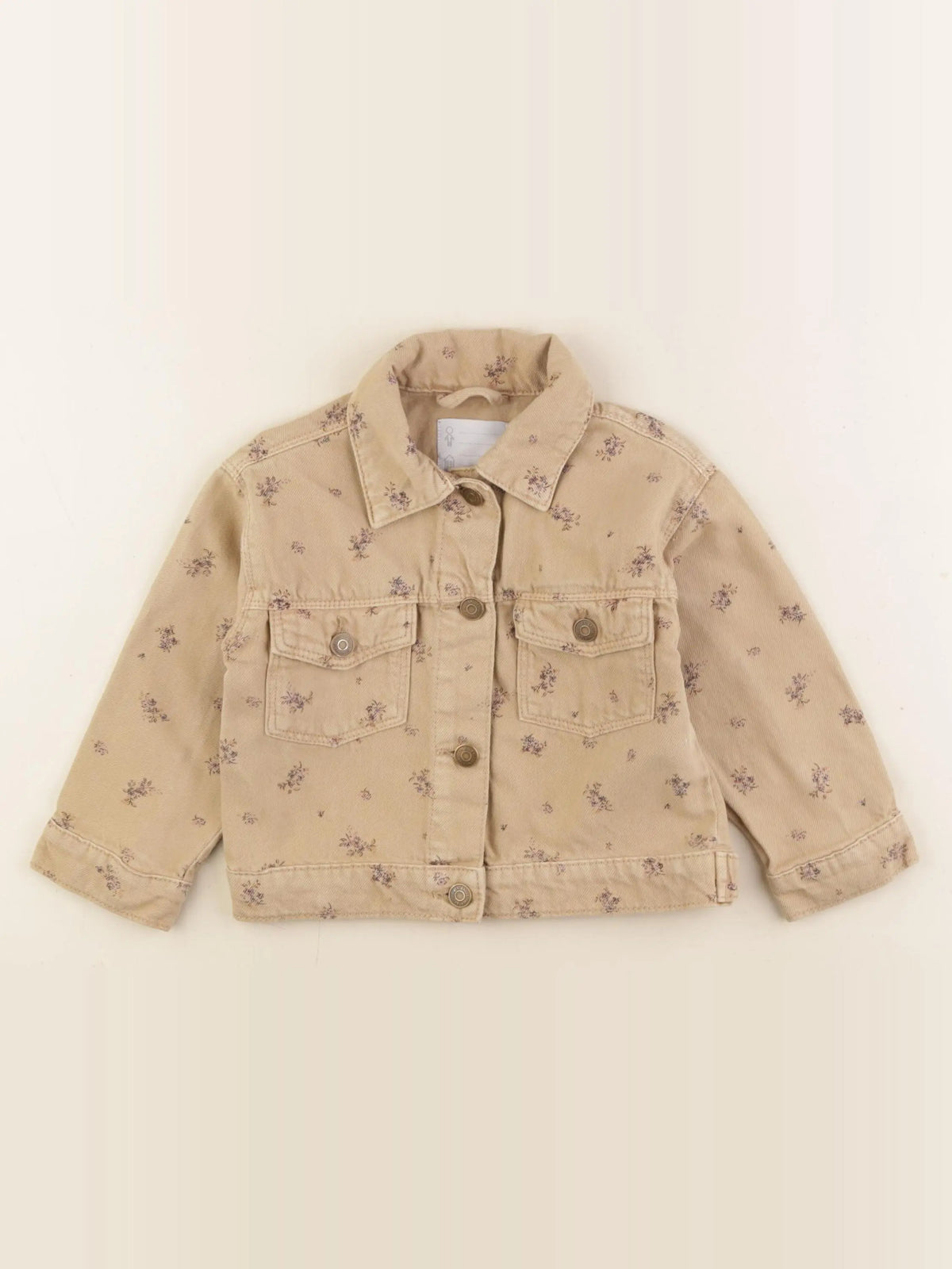 Vertbaudet - veste beige - 3 ans