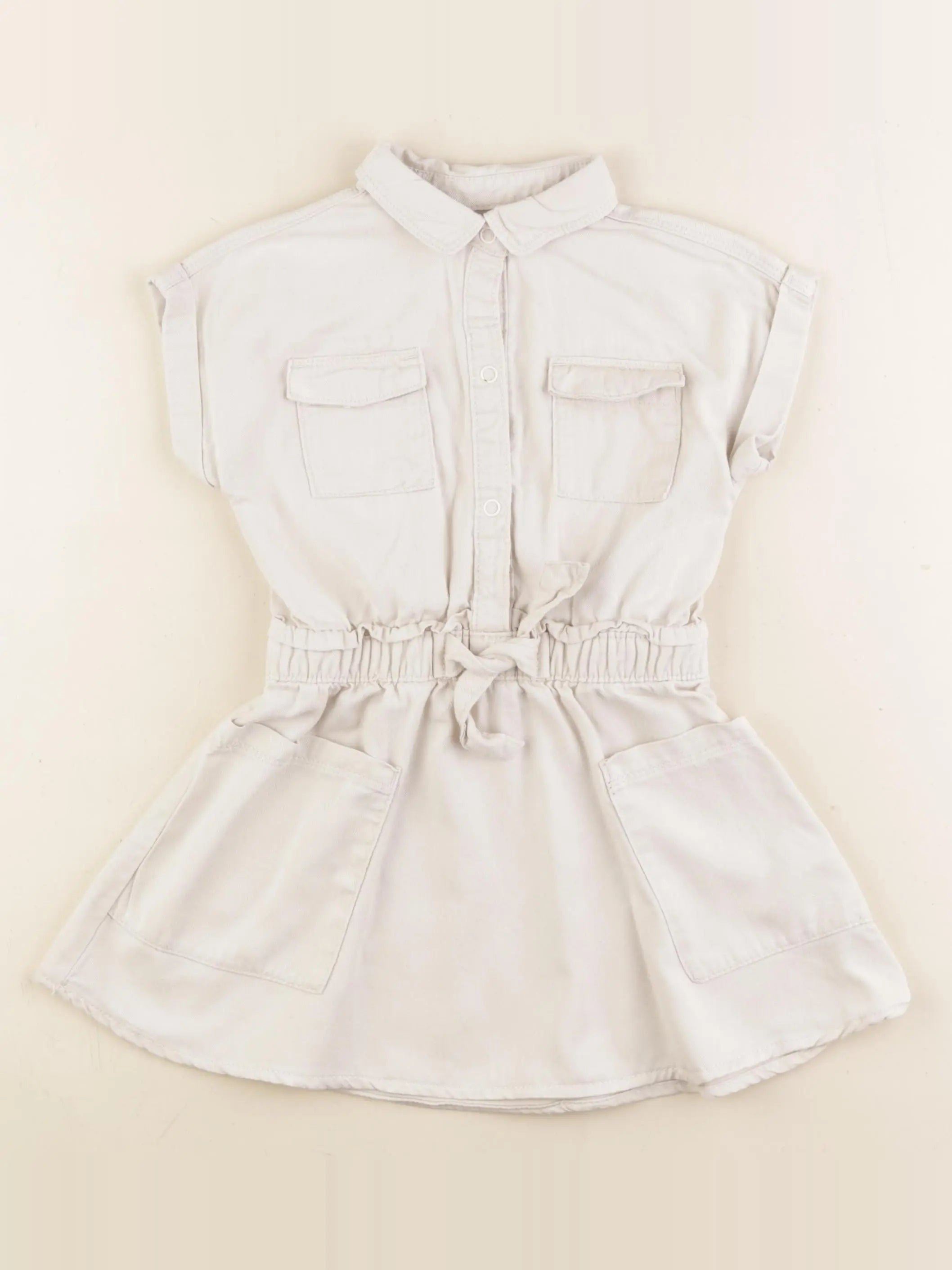 Okaidi - robe beige - 4 ans