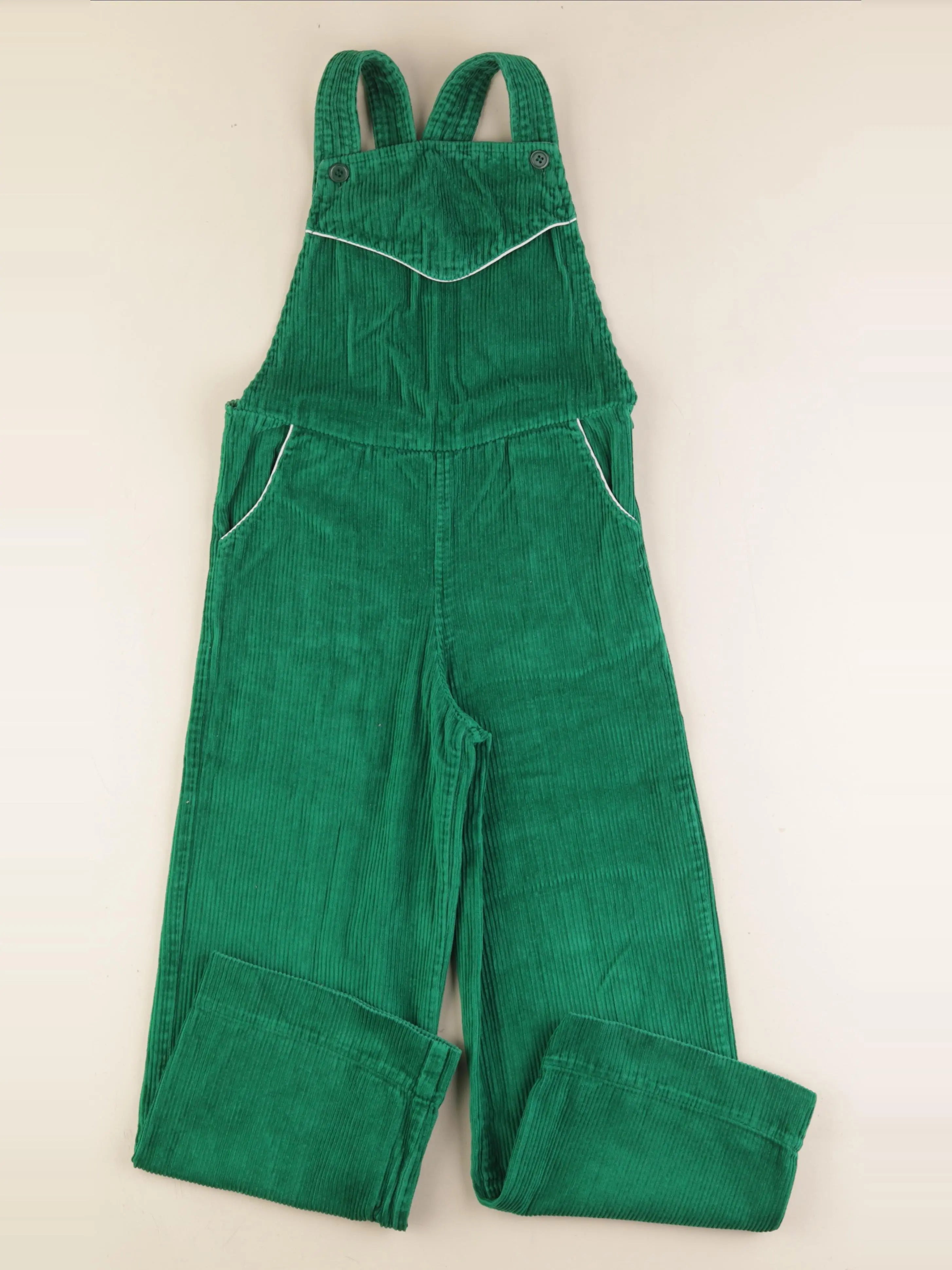 Hello Simone - salopette vert - 10 ans