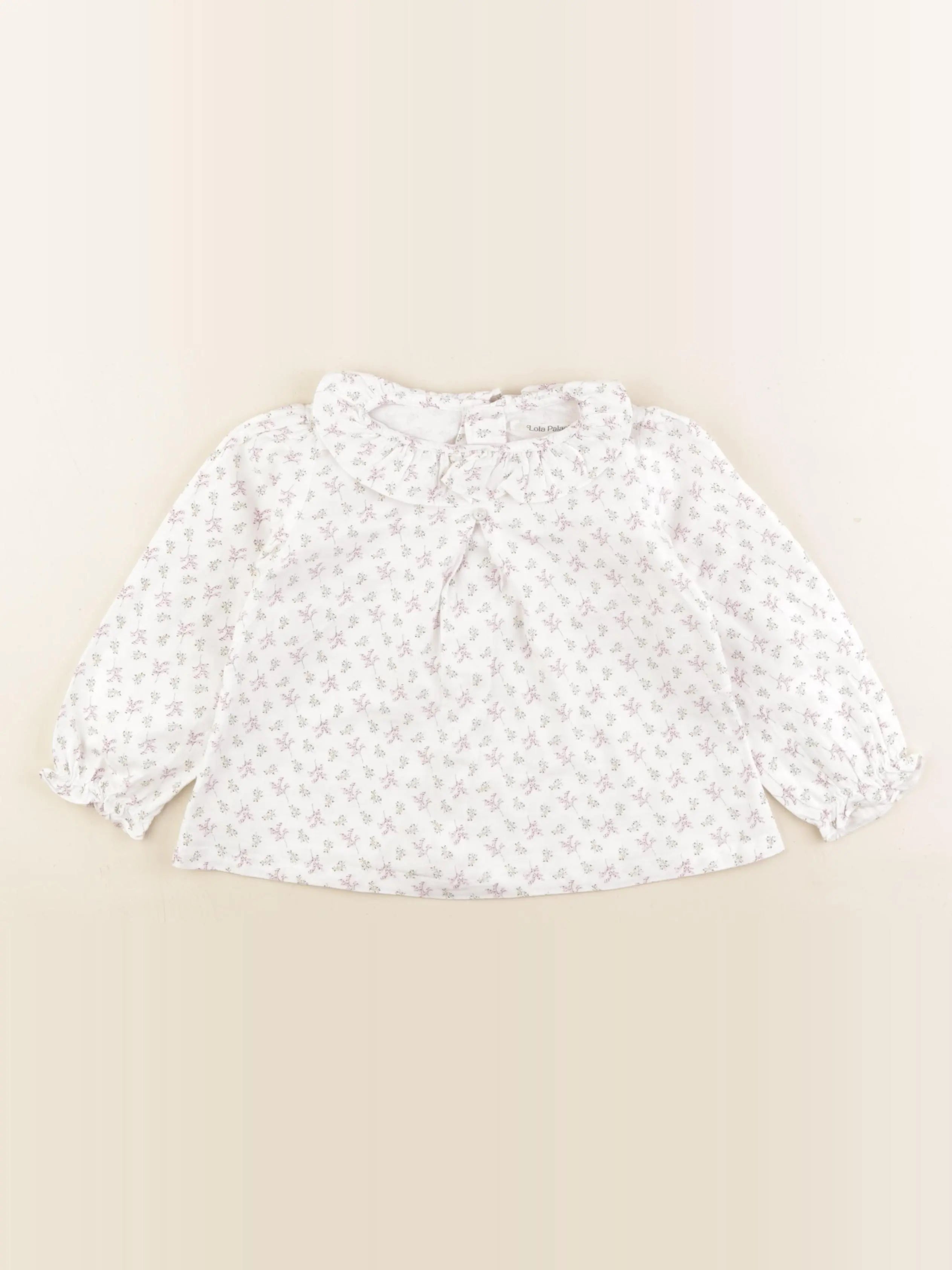 Lola Palacios - blouse blanc - 4 ans