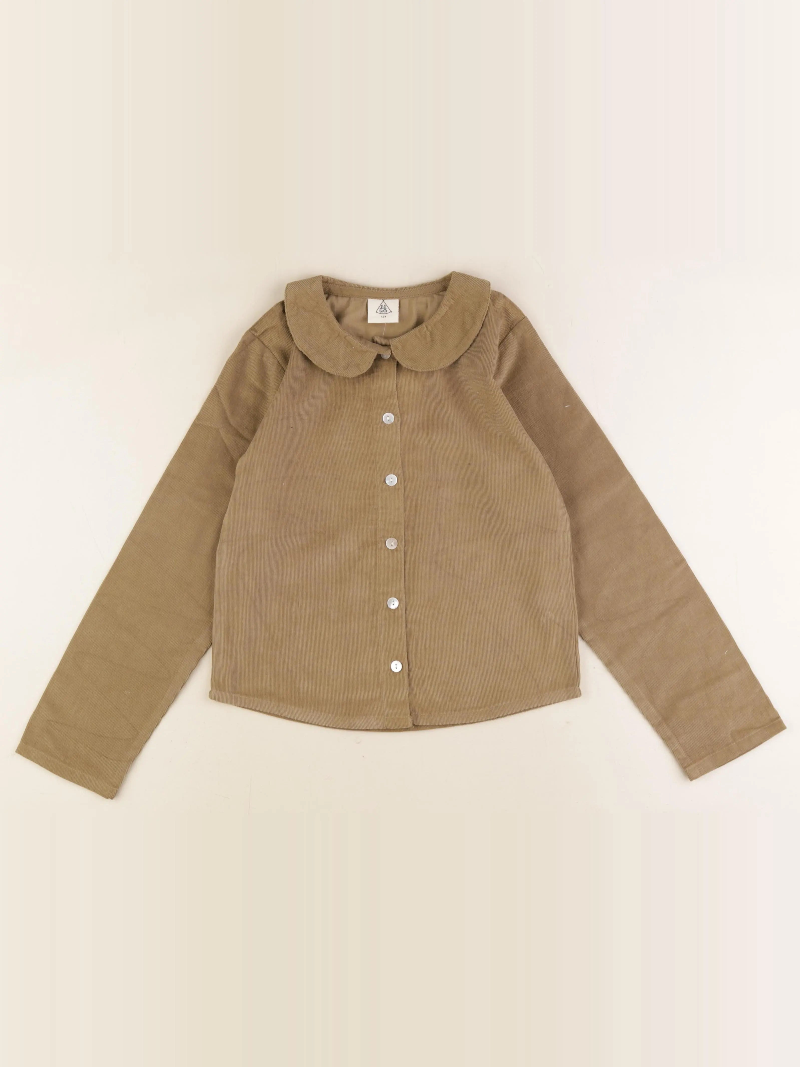 Blouse Pio velours bronze