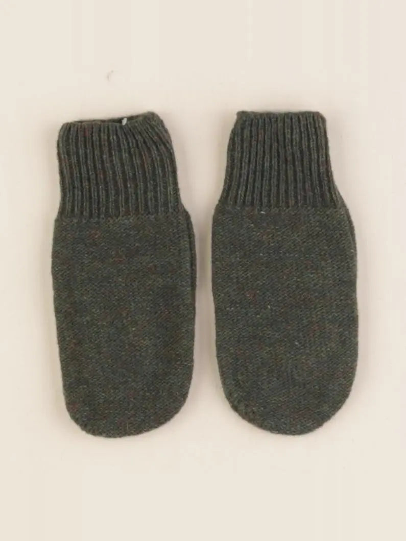 Moufles Martin tricot vert