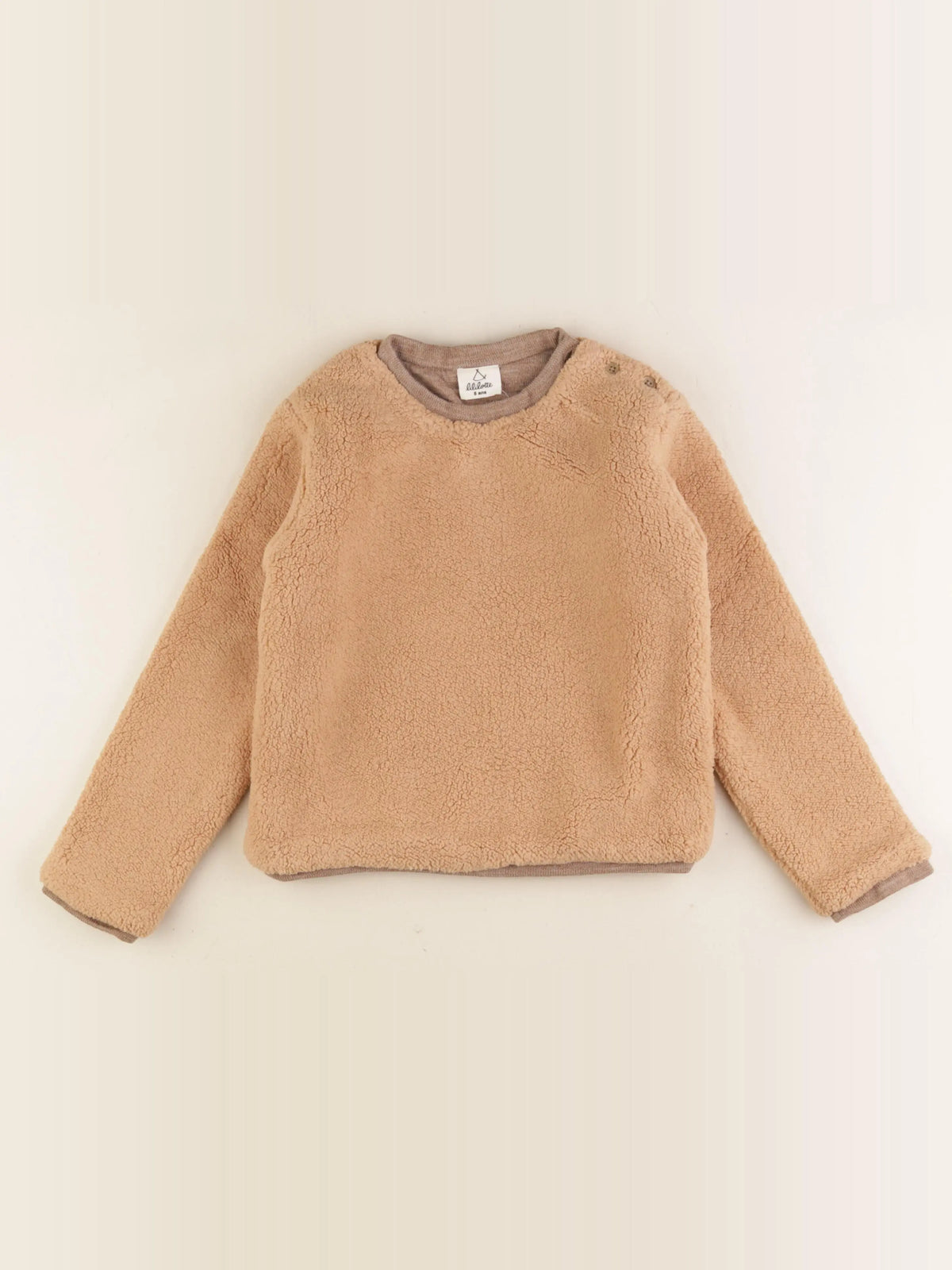 Pull Clément moumoute beige