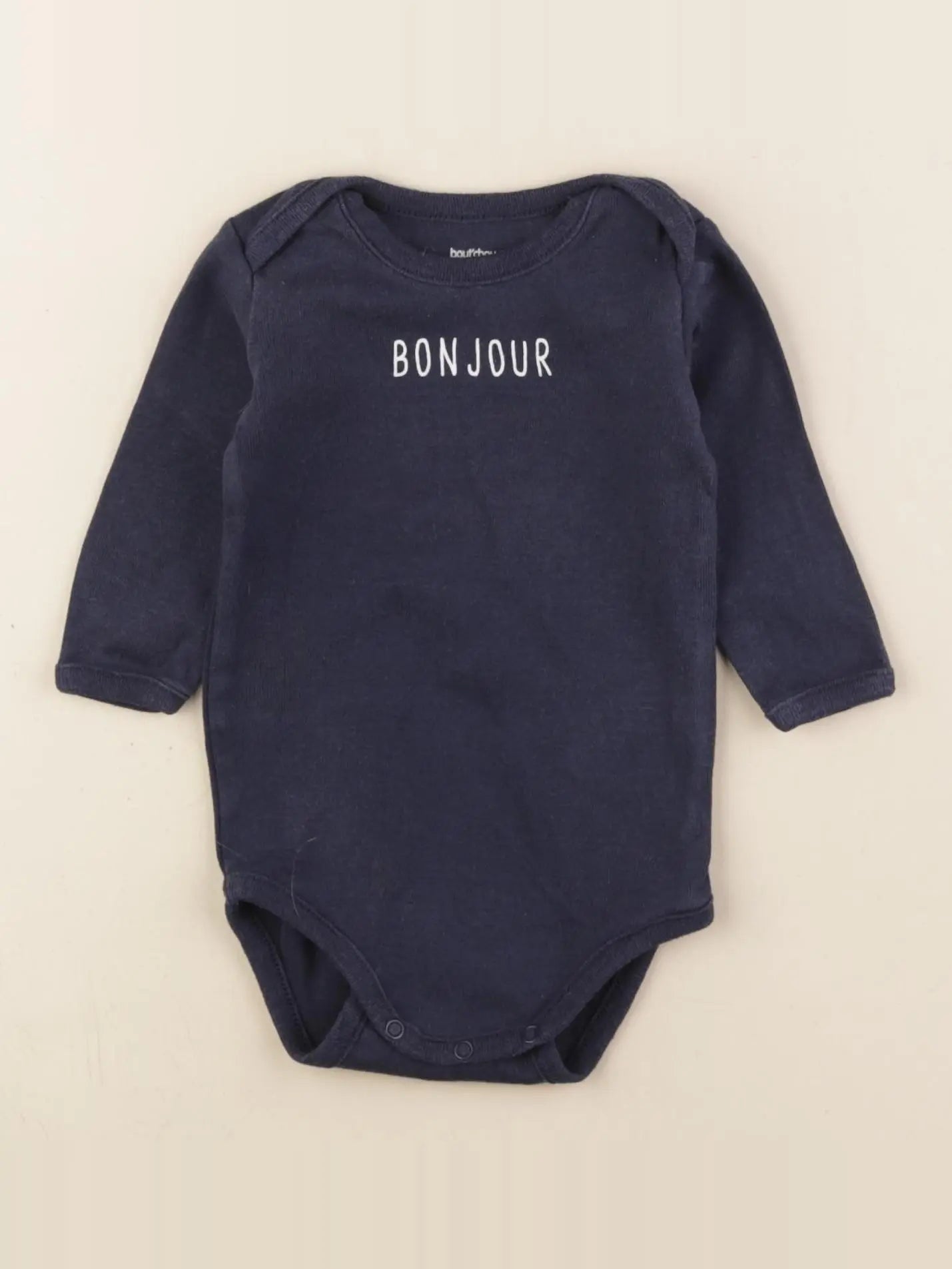 Boutchou - body bleu - 6 mois
