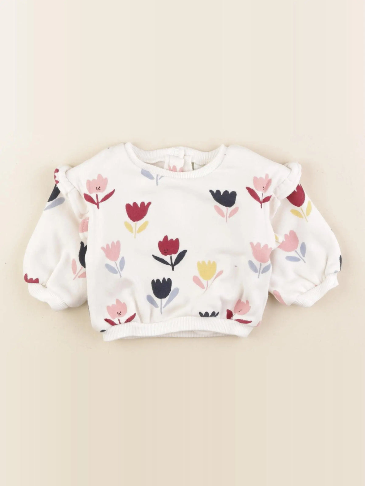 Tape à l'oeil - sweat bleu, multicolore - 3 mois