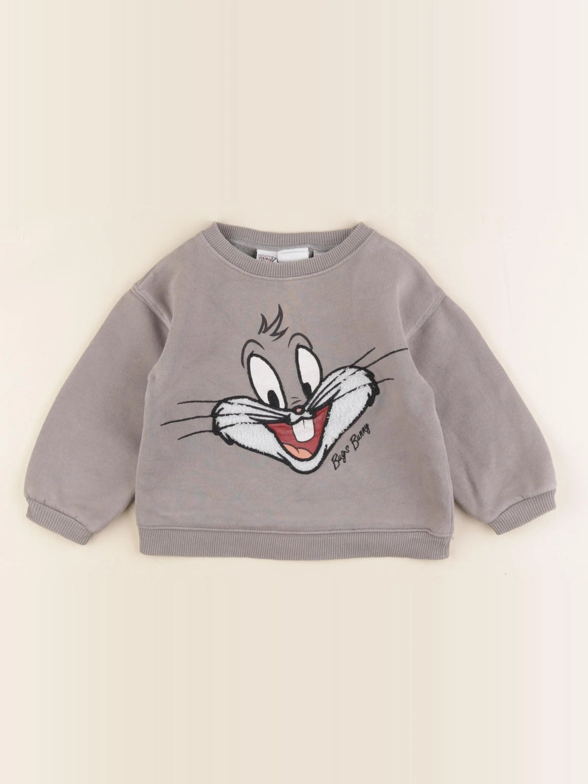 Zara - sweat gris - 18/24 mois