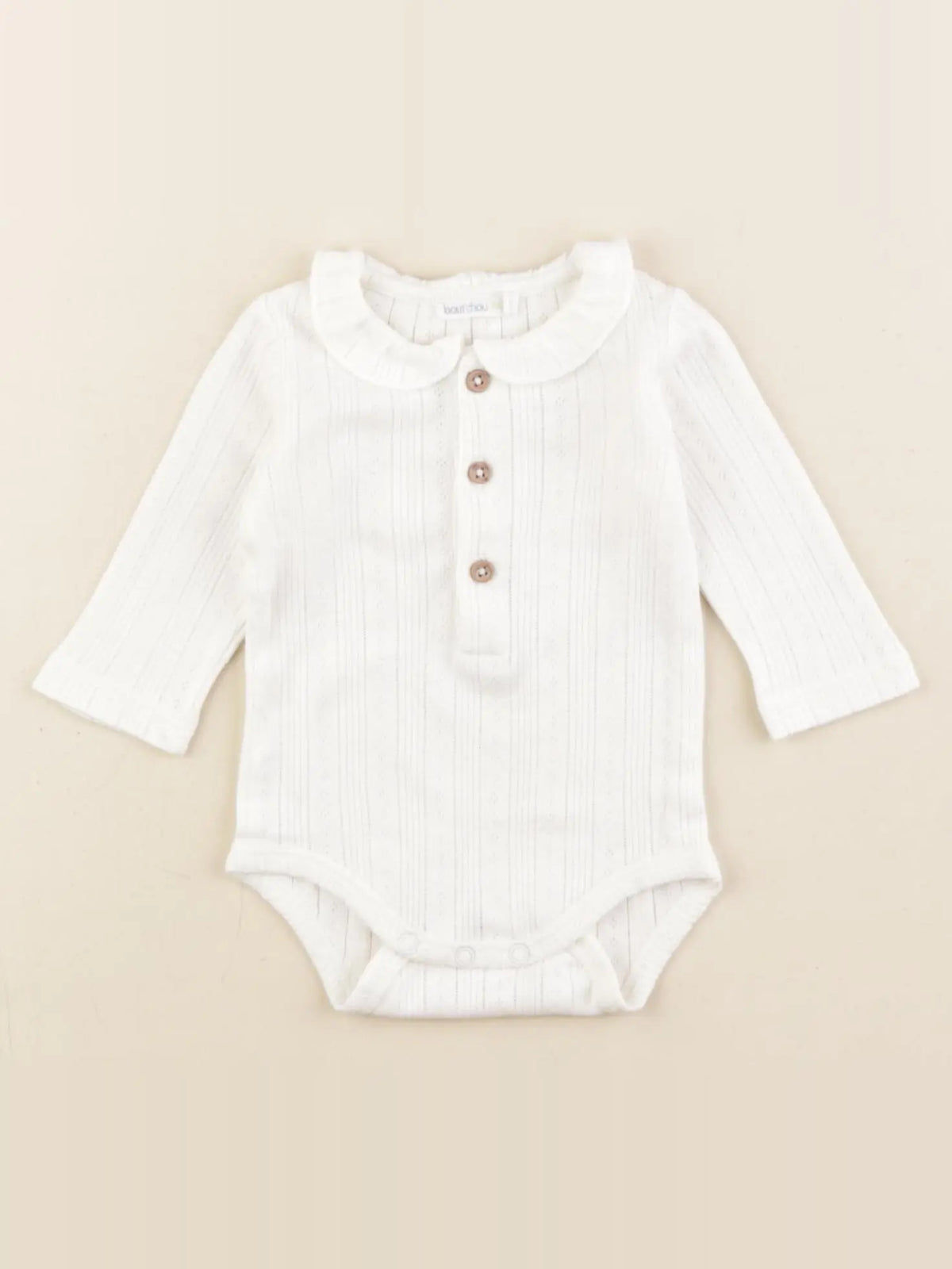 Boutchou - body à col blanc - 1 mois
