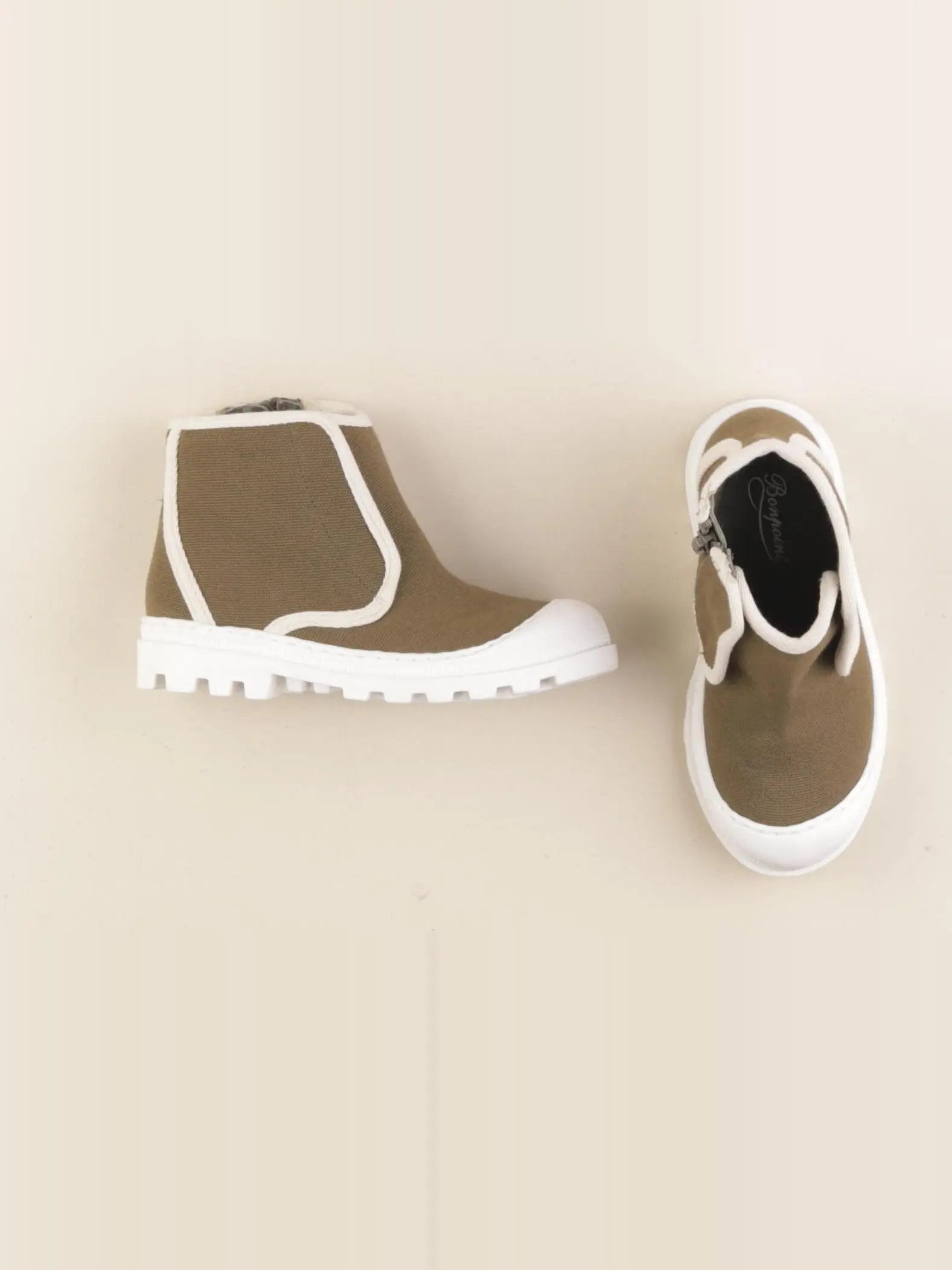 Bonpoint - boots marron - pointure 28