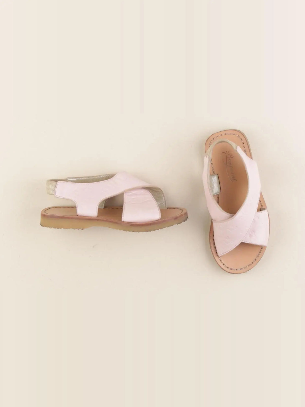 Bonpoint - sandales rose - pointure 27