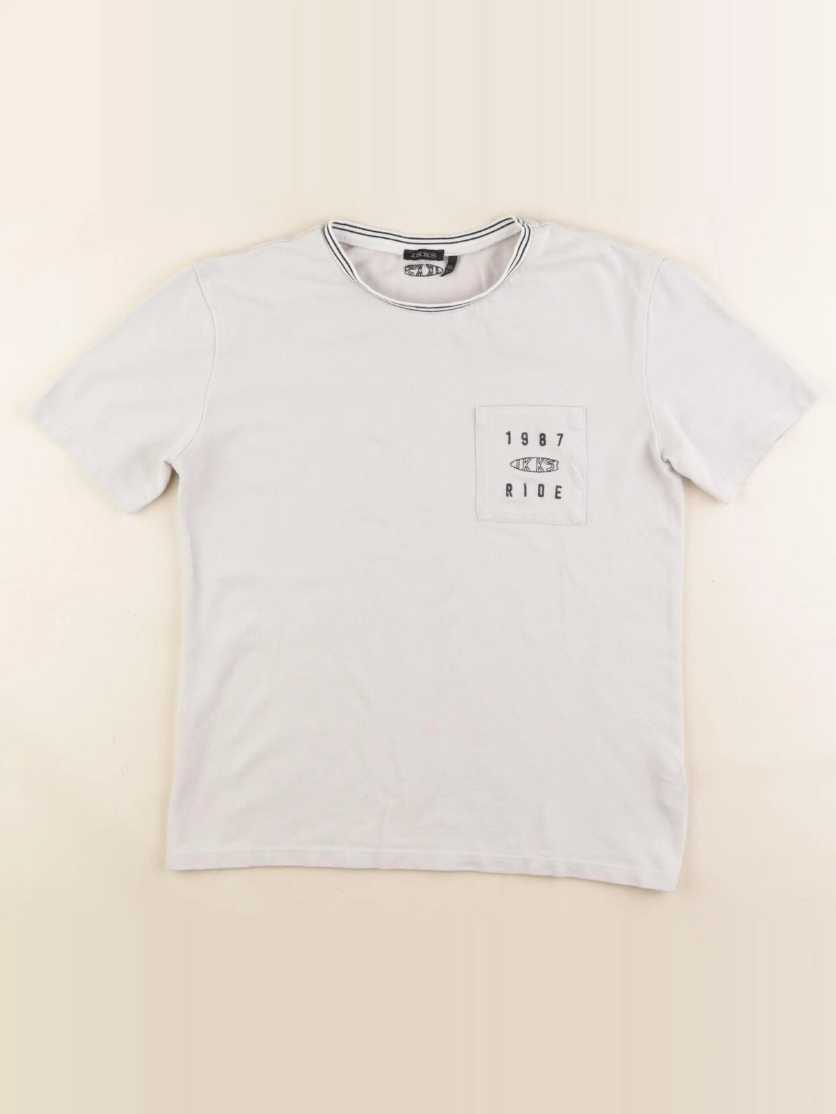 IKKS - tee-shirt gris - 12 ans