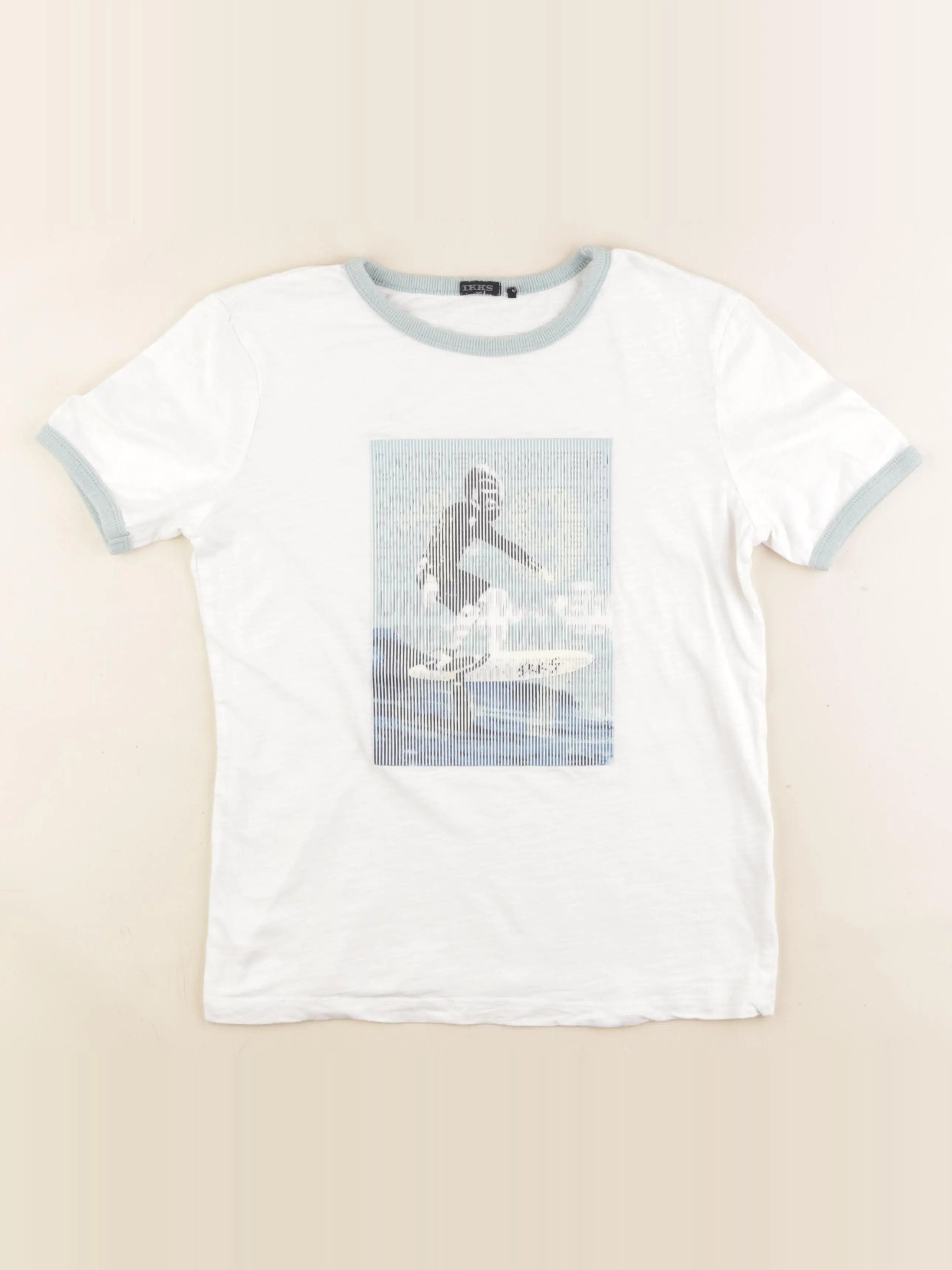 IKKS - tee-shirt blanc - 12 ans