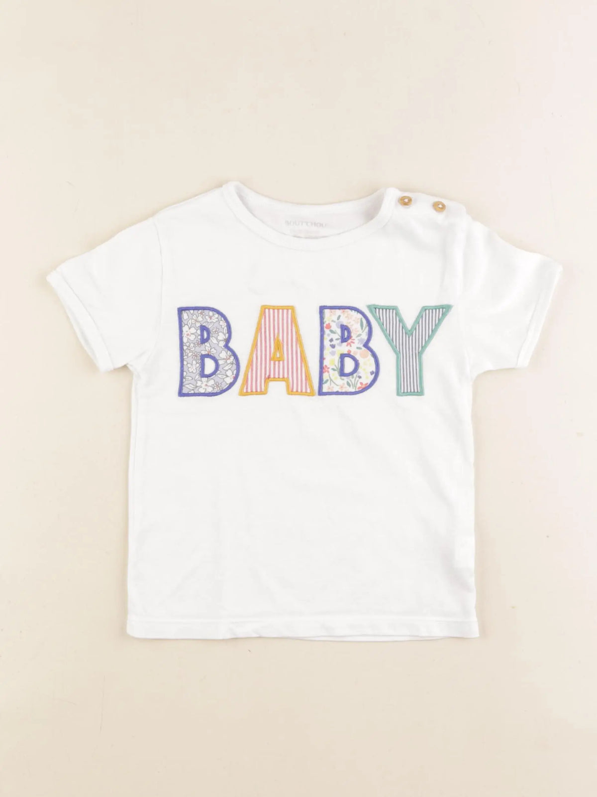 Boutchou - tee-shirt blanc - 24 mois