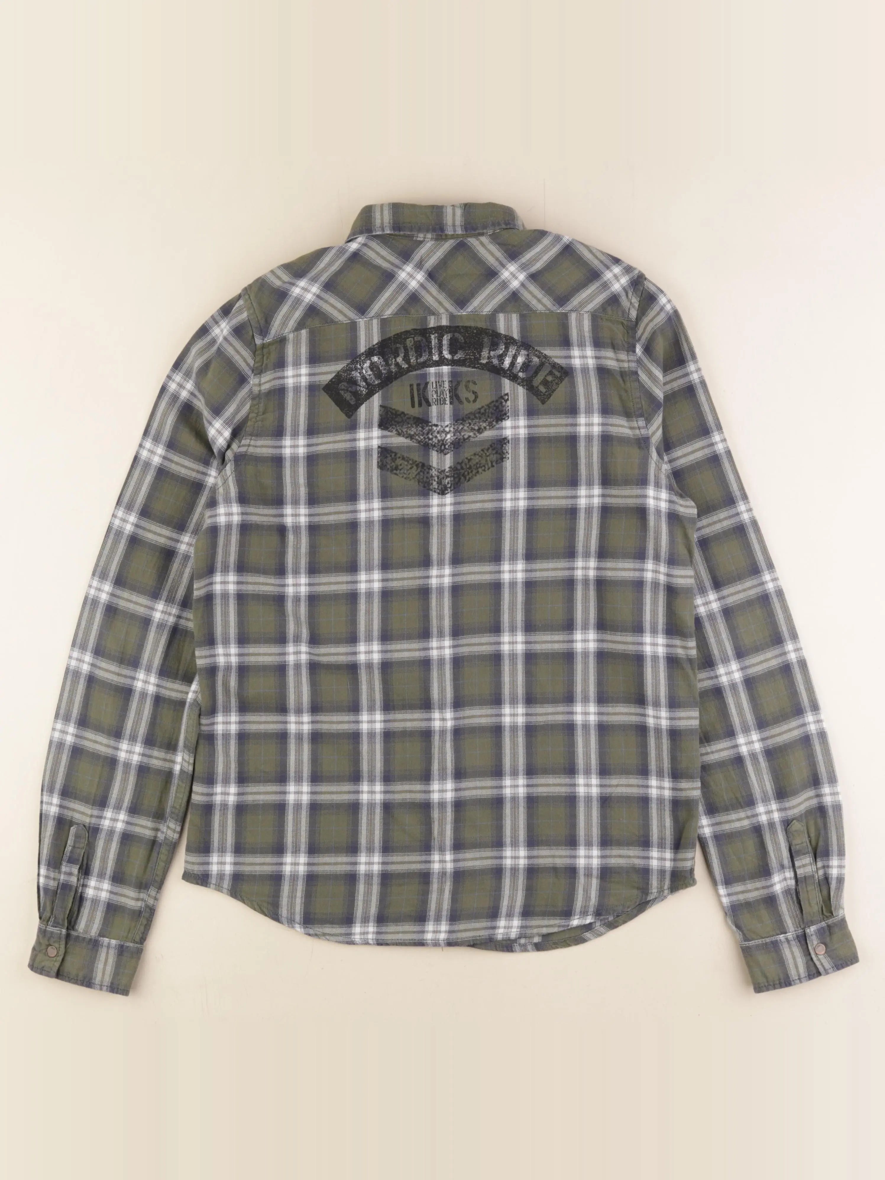 IKKS - chemise imprimé au dos multicolore - 14 ans