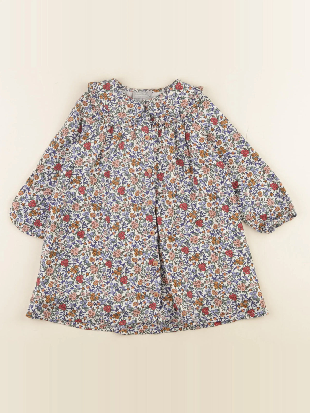 Boutchou - robe multicolore - 24 mois